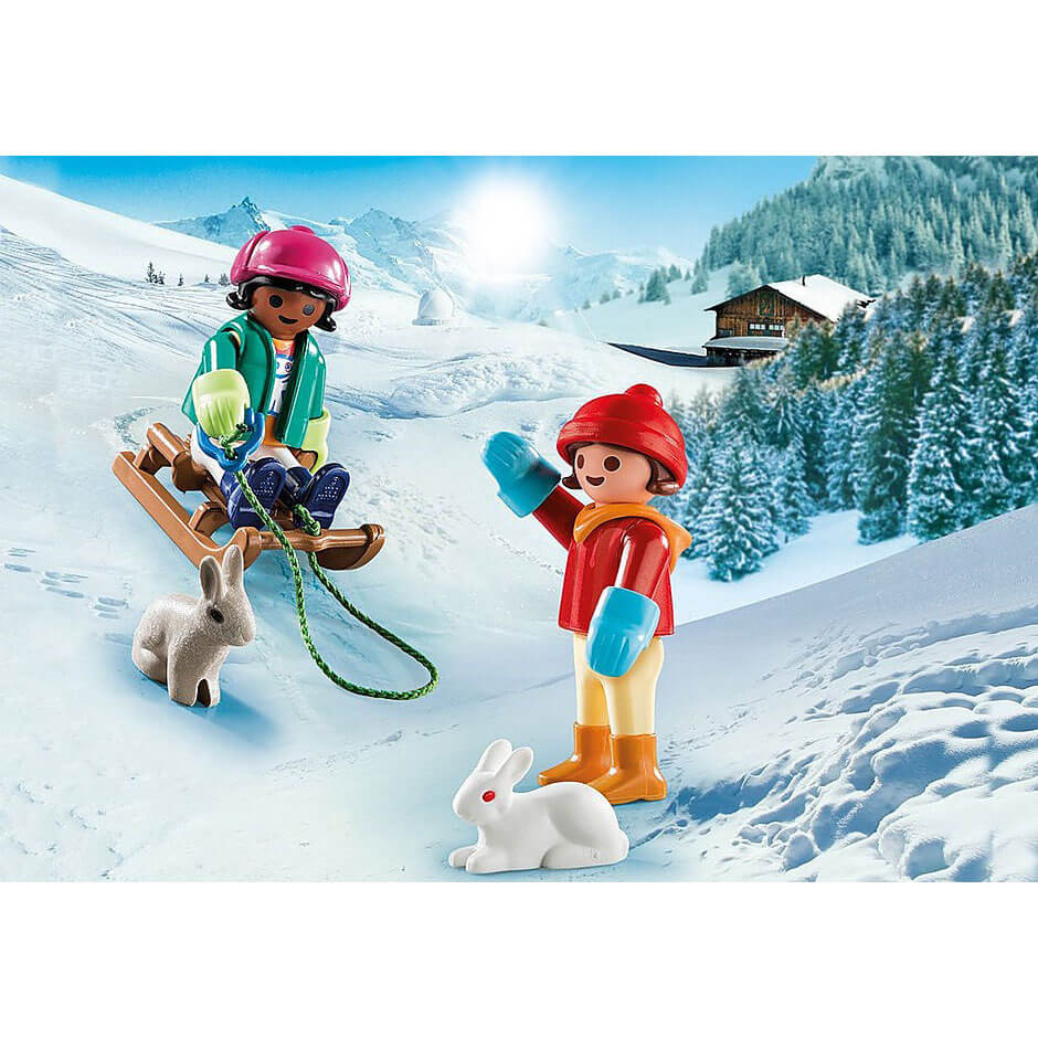PLAYMOBIL Special Plus Children with Sleigh (70250)