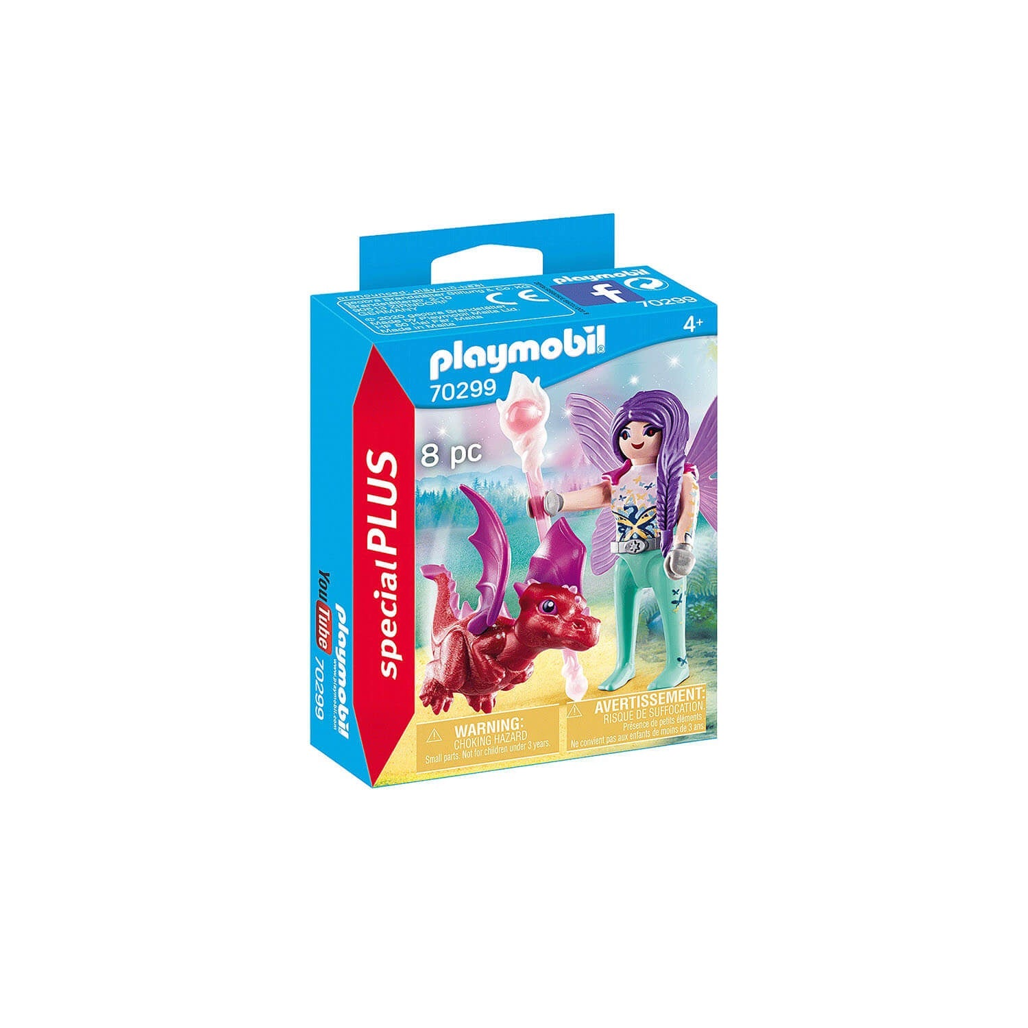 PLAYMOBIL Special Plus Fairy with Baby Dragon (70299)