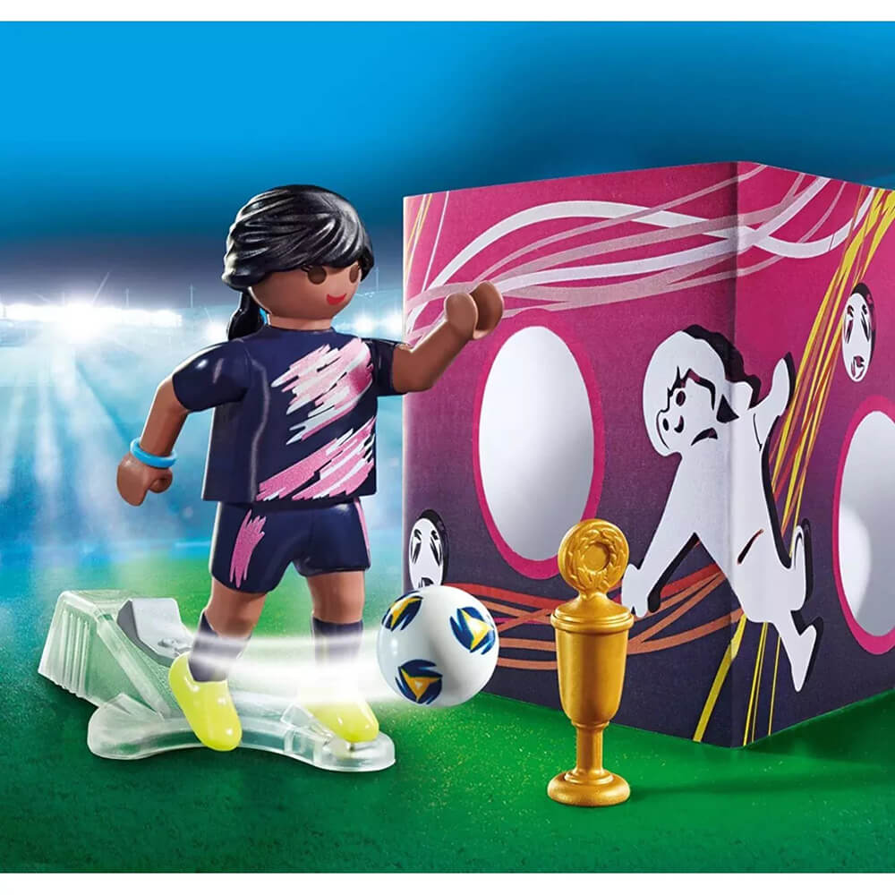 PLAYMOBIL Special PLUS Soccer Player with Goal (70875)