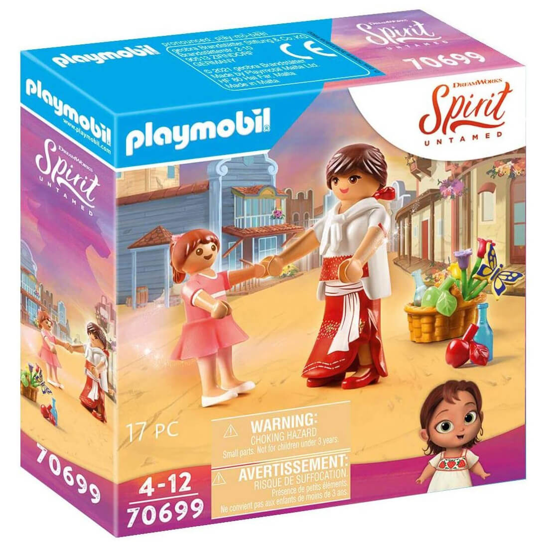PLAYMOBIL Spirit Untamed Young Lucky & Mom Milagro (70699)