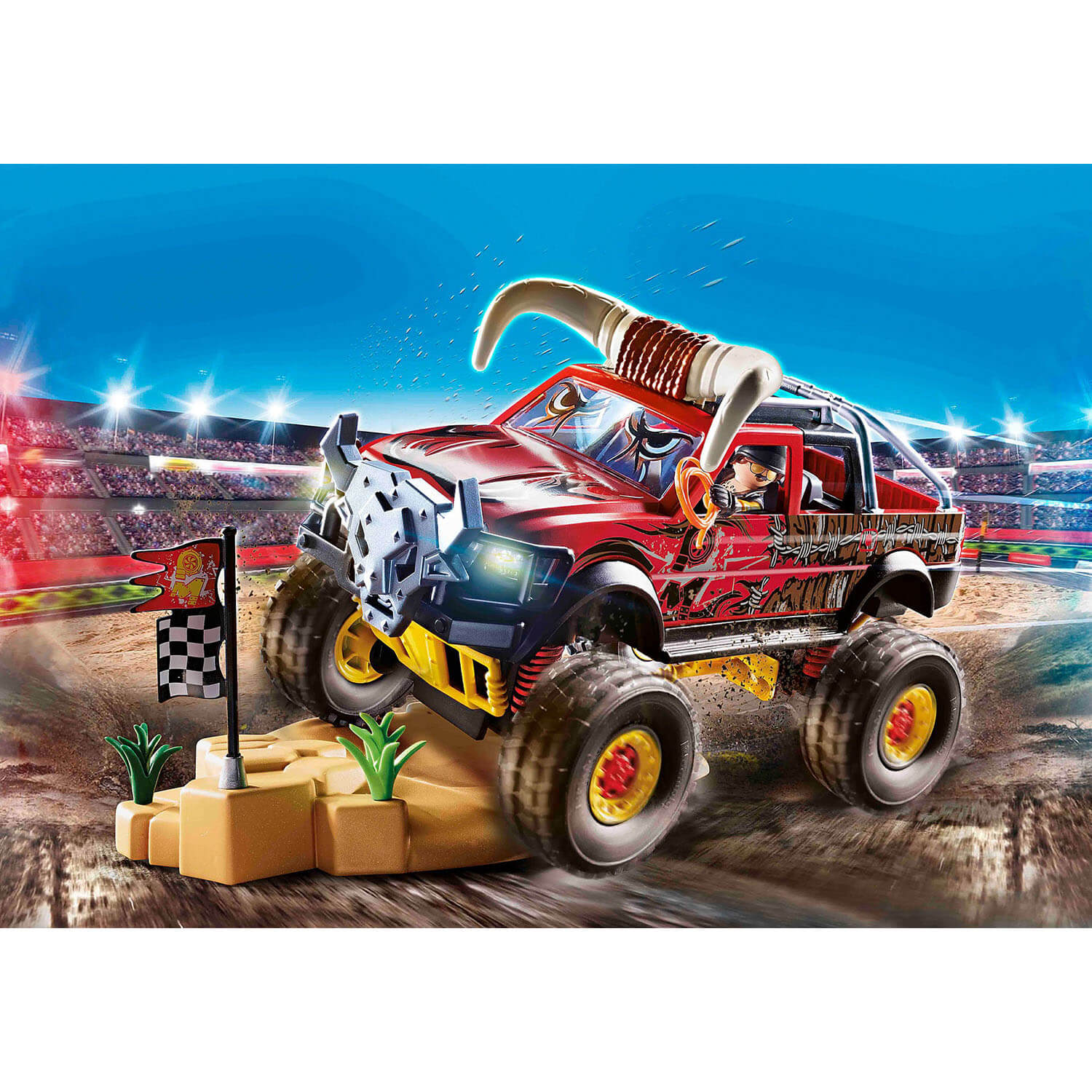 PLAYMOBIL Stunt Show Bull Monster Truck (70549)