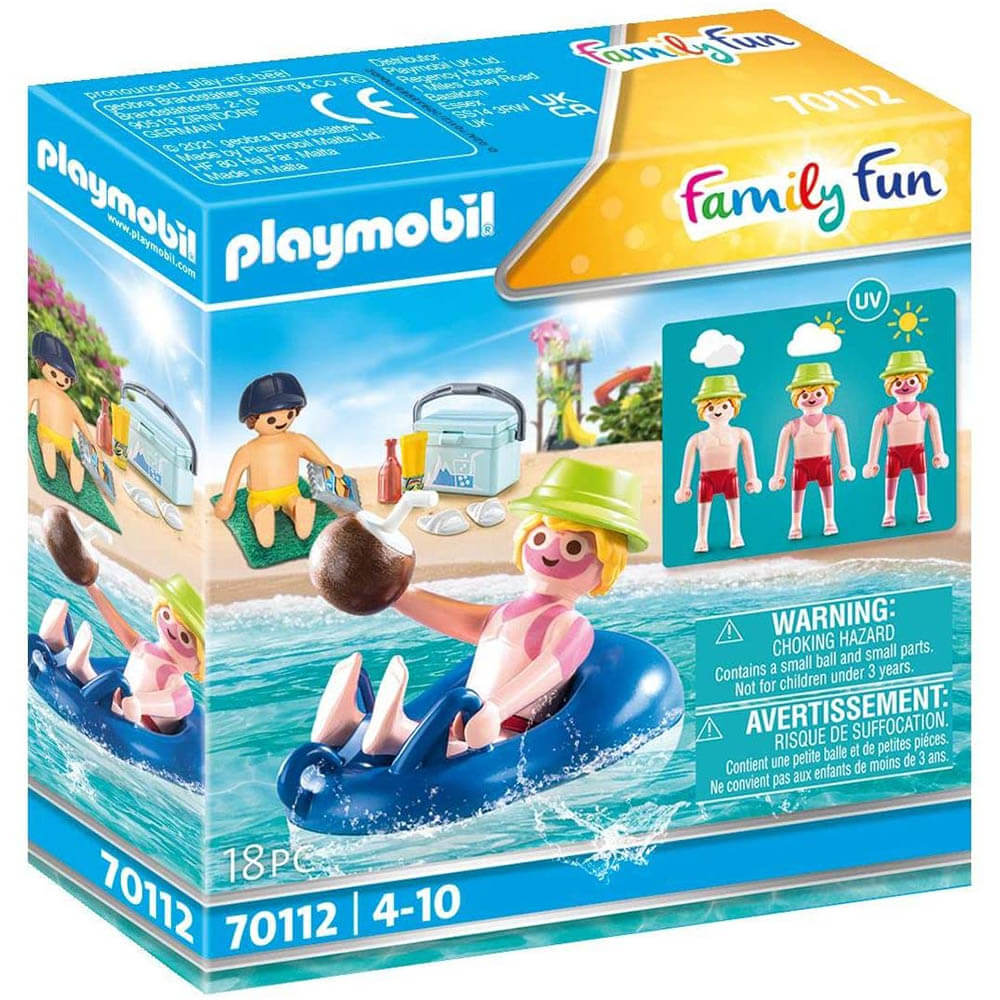 Playmobil Sunburnt Swimmer Water Park Playset (70112)