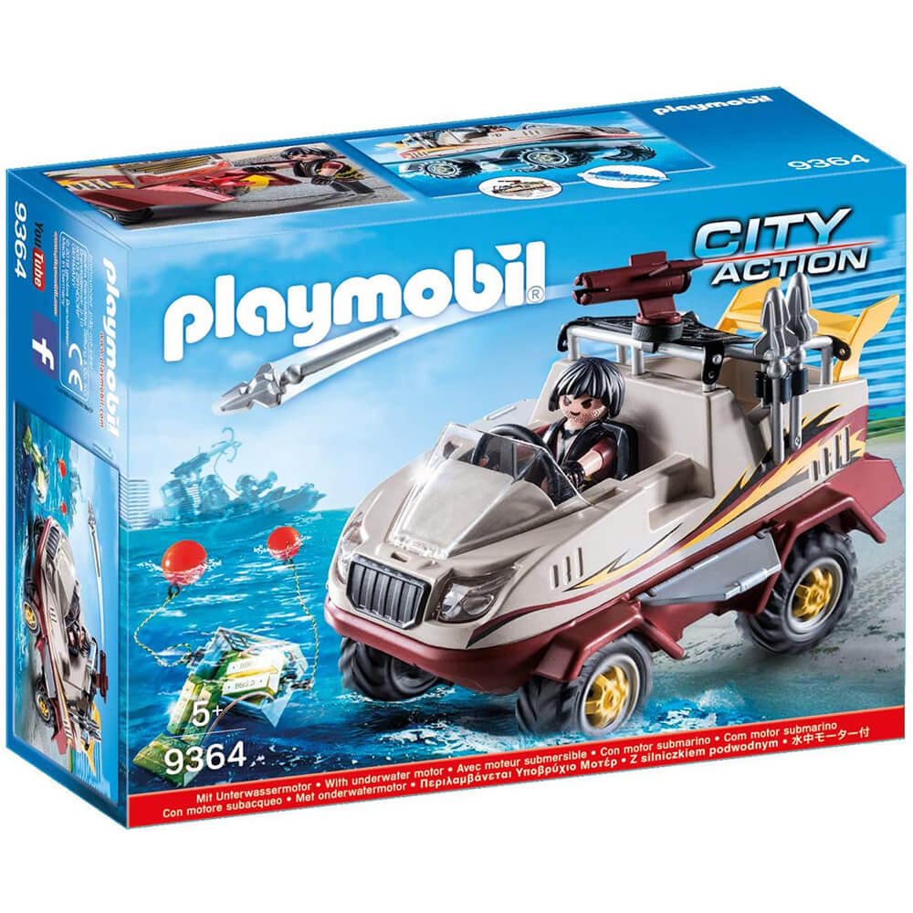 PLAYMOBIL Tactical Unit Police Amphibious Truck (9364)