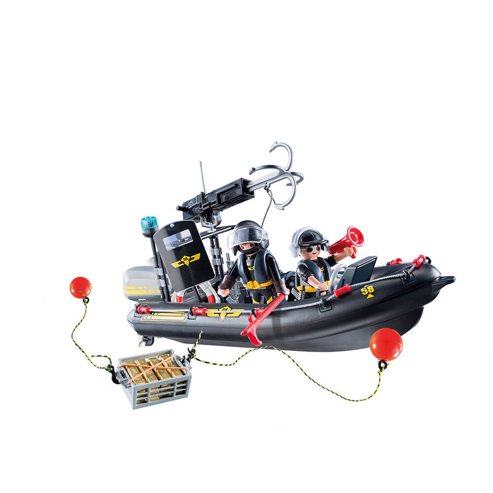 PLAYMOBIL Tactical Unit Police Tactical Unit Boat (9362)