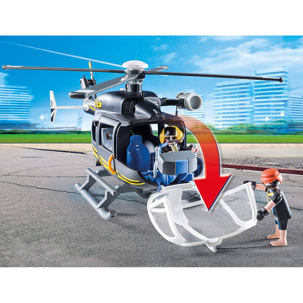 PLAYMOBIL Tactical Unit Police Tactical Unit Helicopter 9363