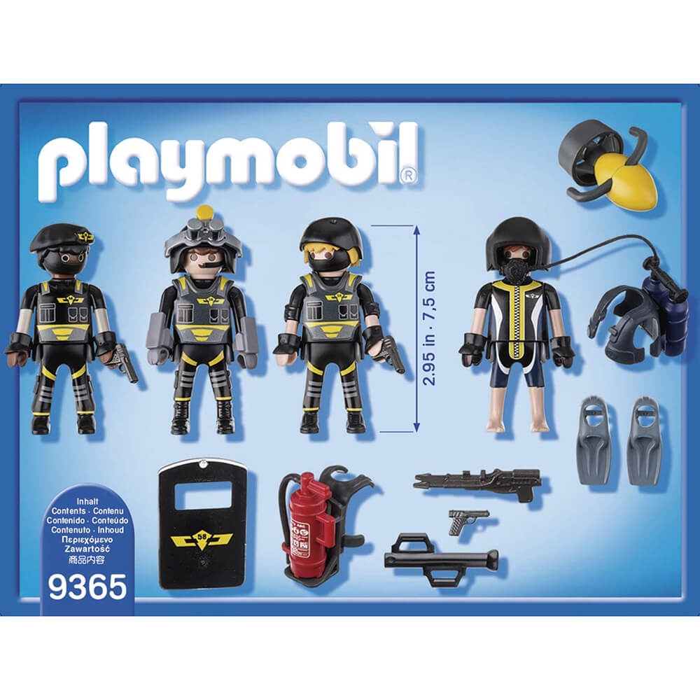 PLAYMOBIL Tactical Unit Police Tactical Unit Team (9365)