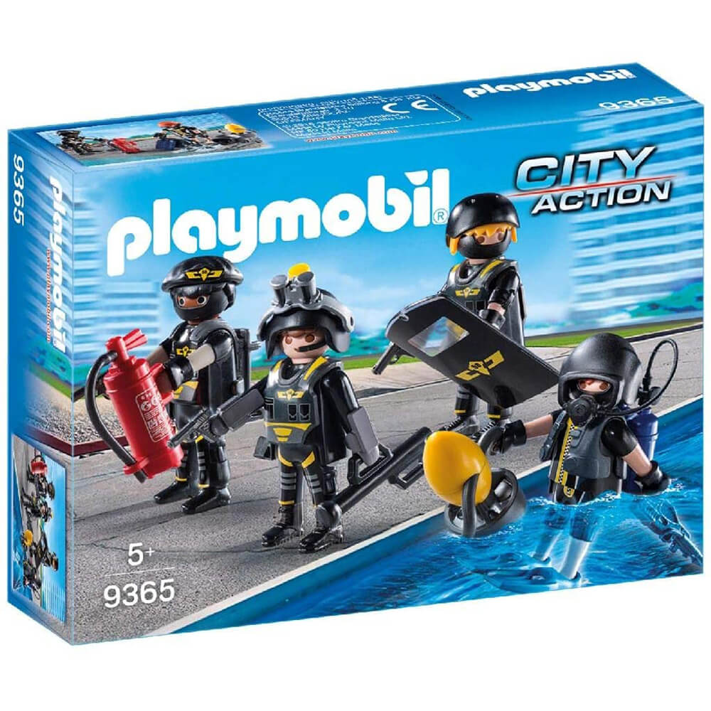 PLAYMOBIL Tactical Unit Police Tactical Unit Team (9365)