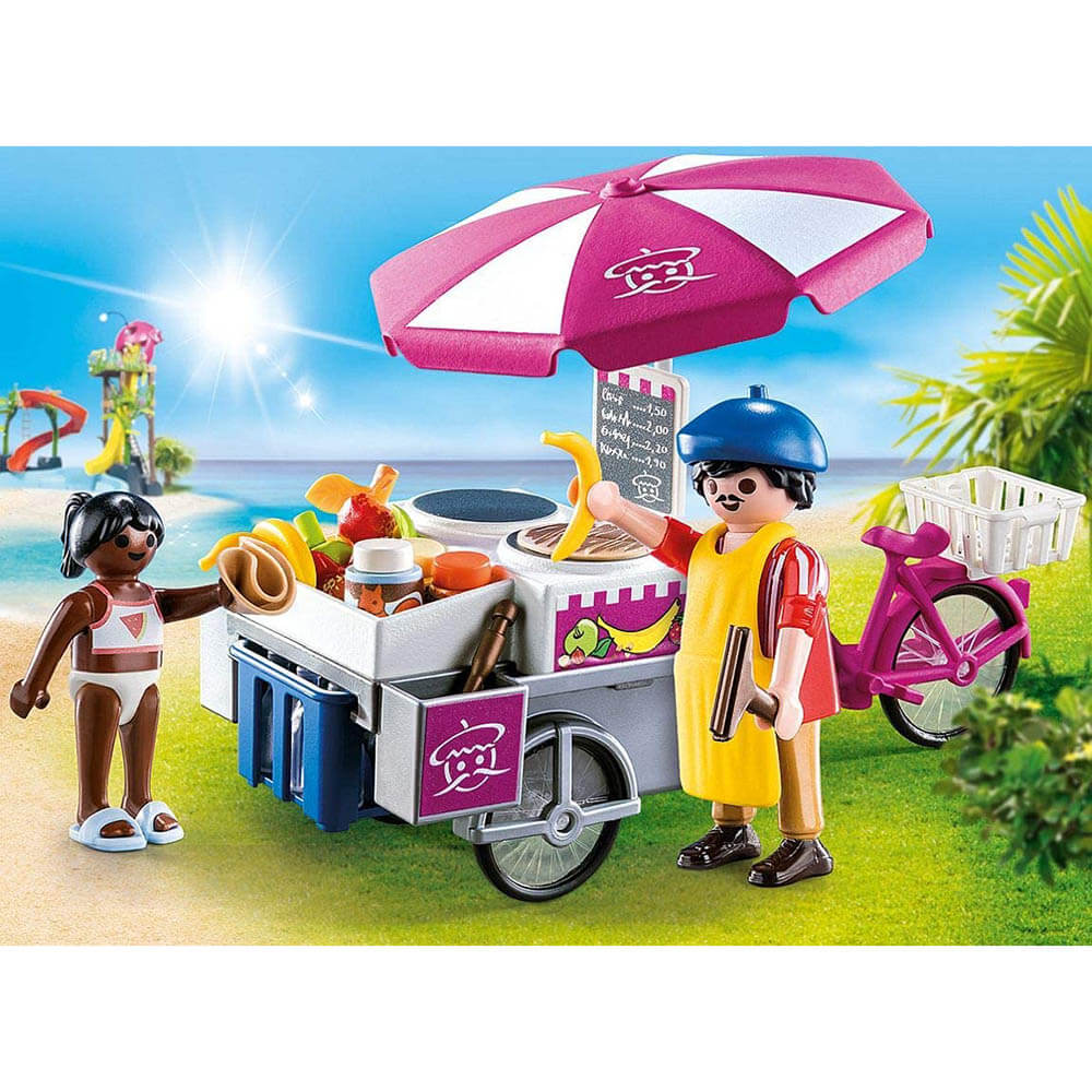 Playmobil Water Park Crêpe Cart Playset (70614)