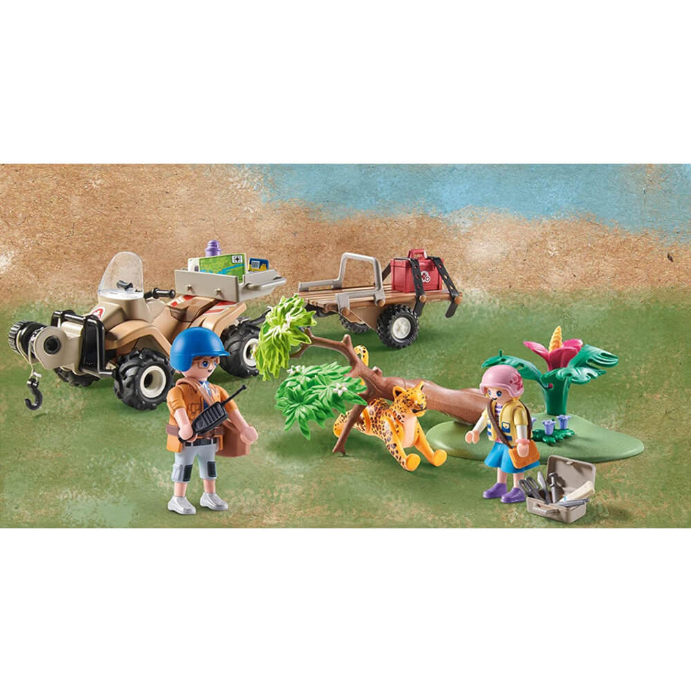 Playmobil Wiltopia Animal Rescue Quad Playset (71011)