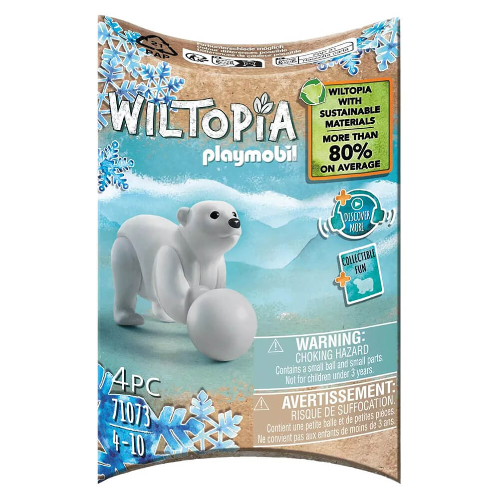 Playmobil Wiltopia Young Polar Bear Figure (71073)
