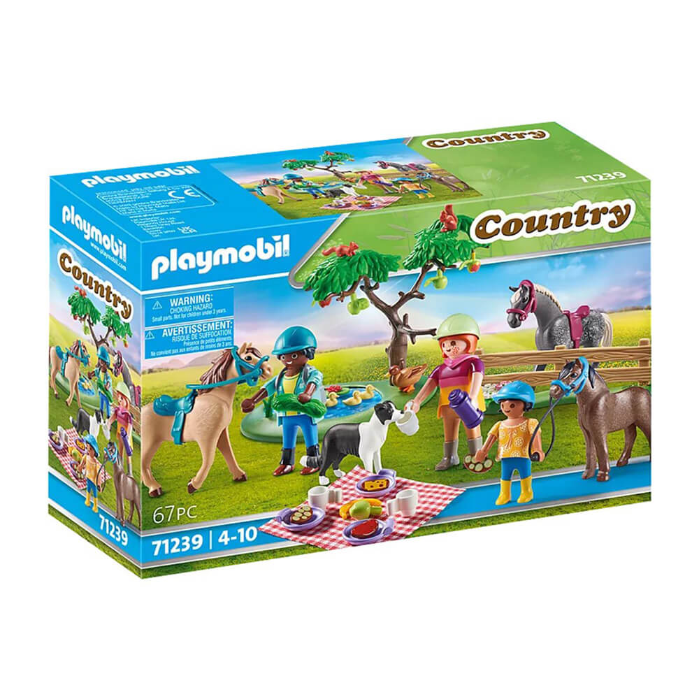 PLAYMOBIL World of Horses Pinic Adventure with Horses Playset (71239)