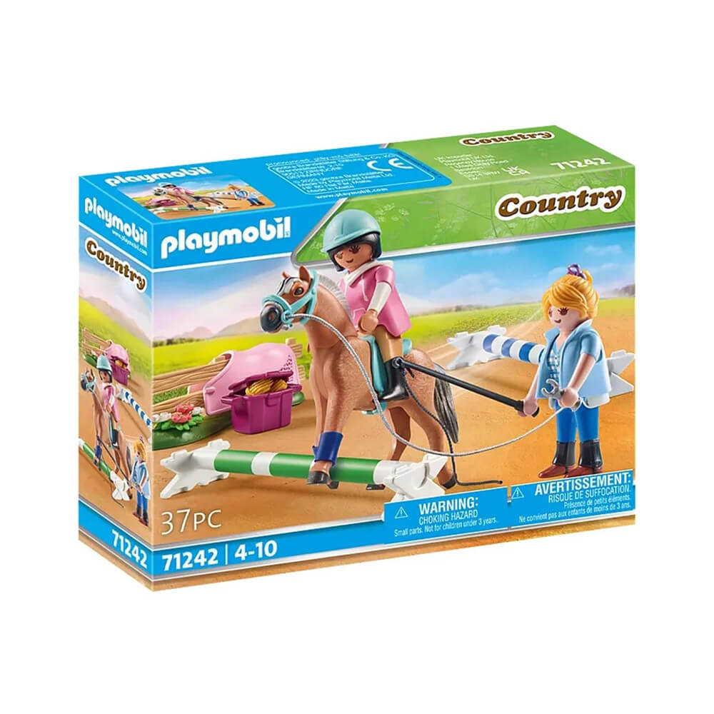PLAYMOBIL World of Horses Riding Lessons Playset (71242)