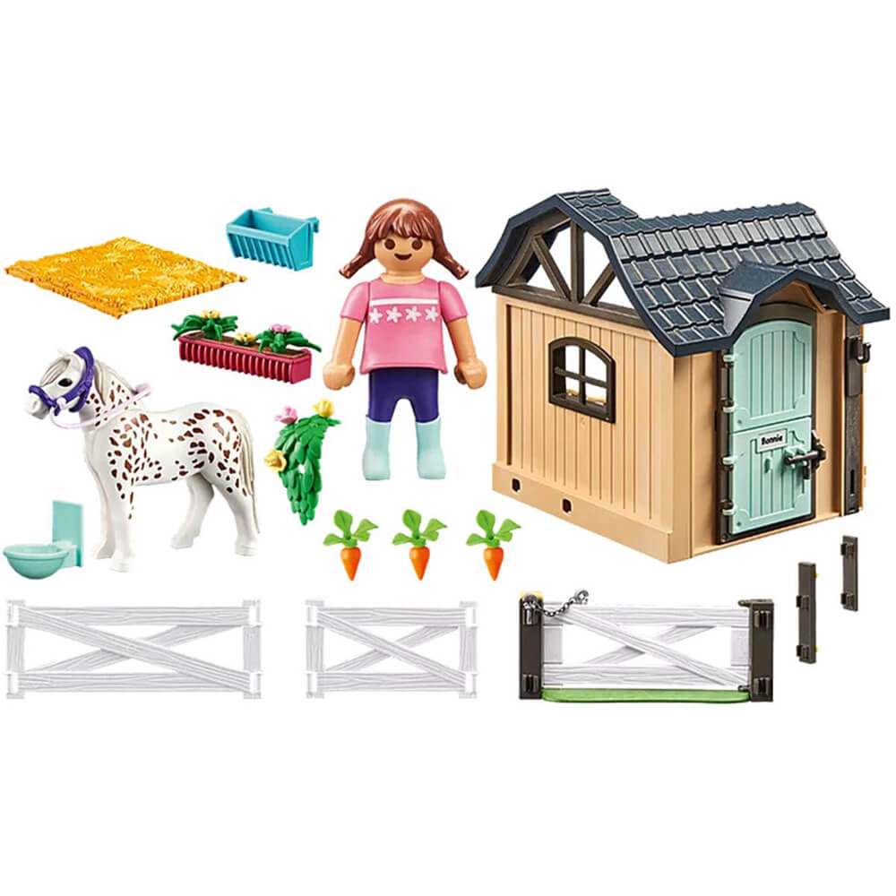 PLAYMOBIL World of Horses Riding Stable Extension Playset (71240)