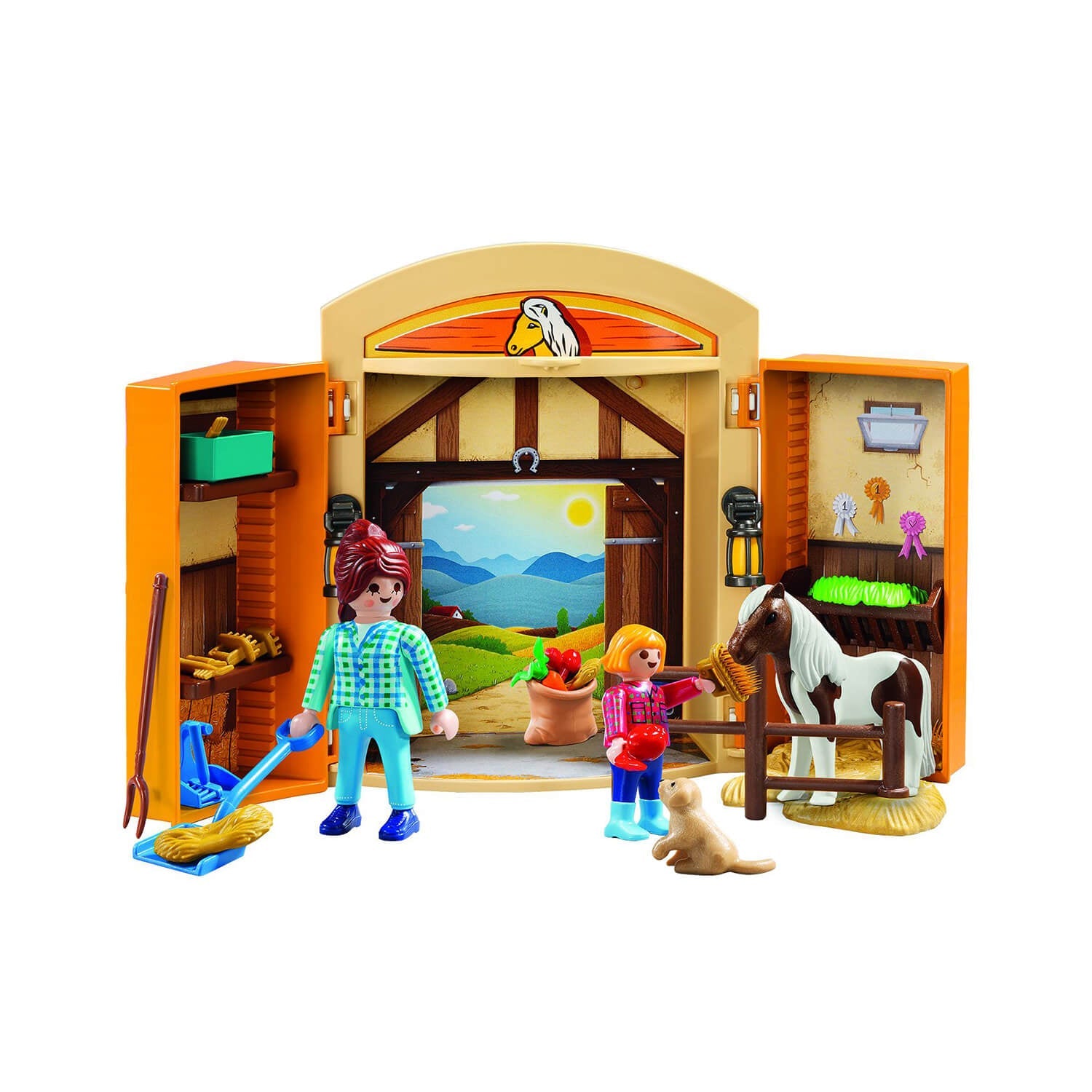 PLAYMOBIL Play Box Pony Stable Play Box (5660)