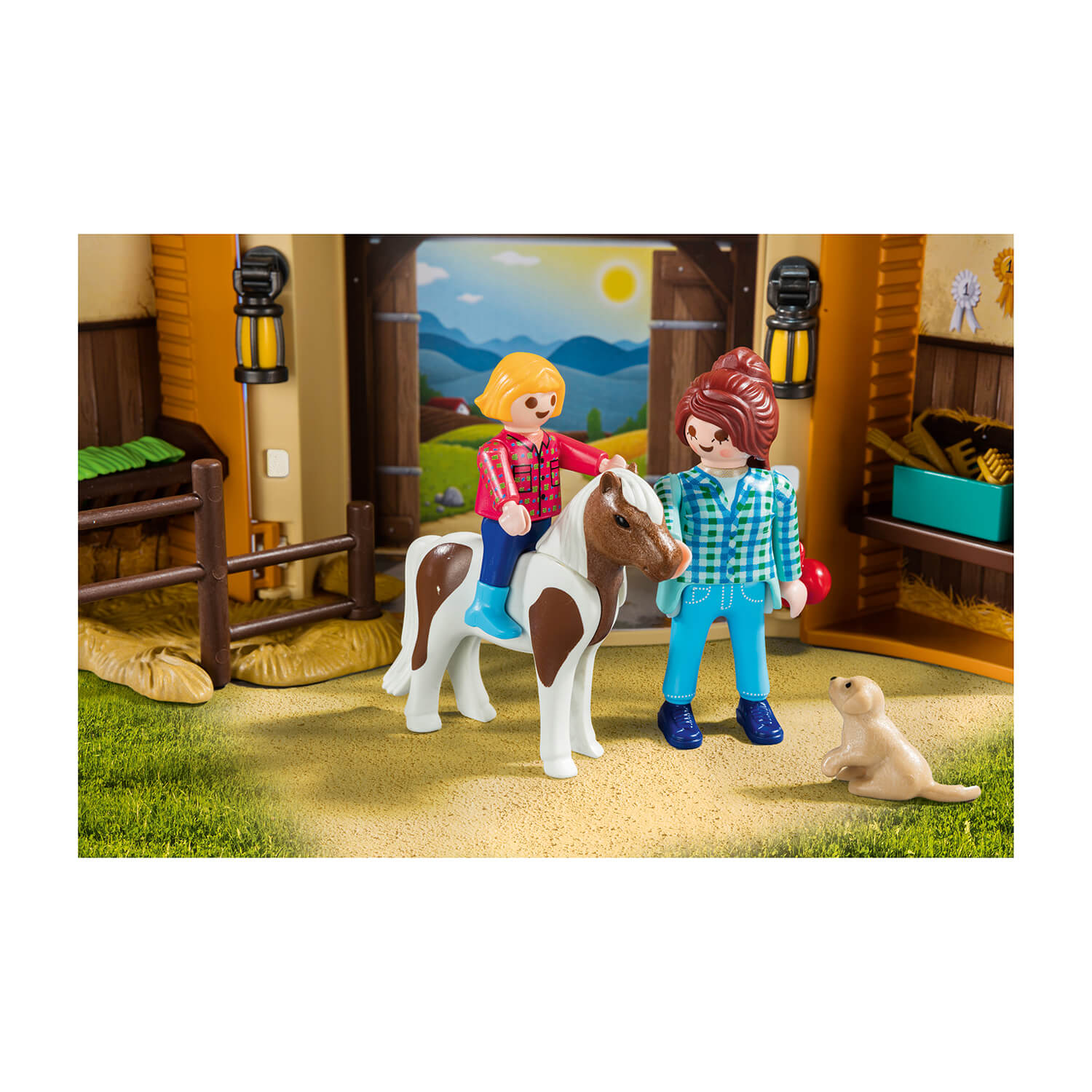PLAYMOBIL Play Box Pony Stable Play Box (5660)