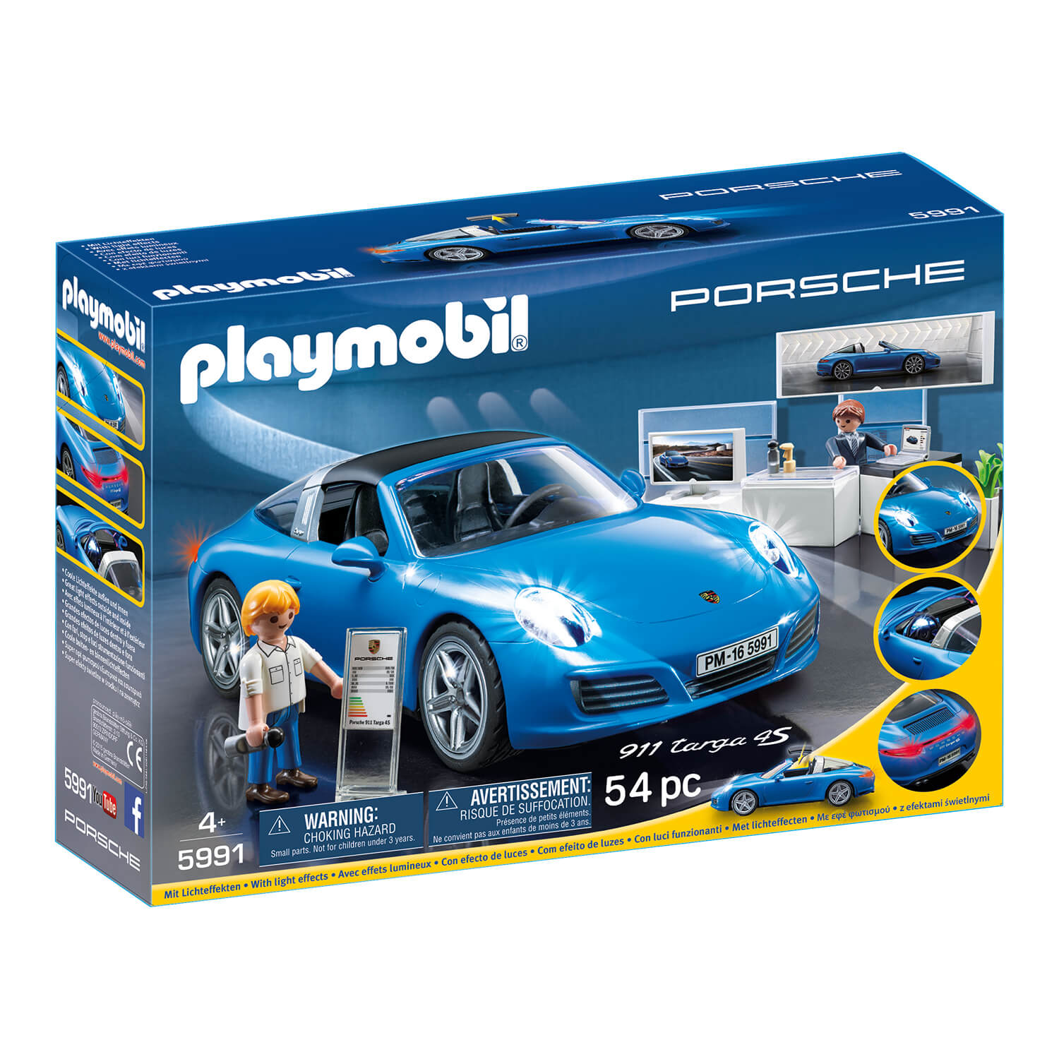 PLAYMOBIL Porsche - Porsche 911 Targa 4S