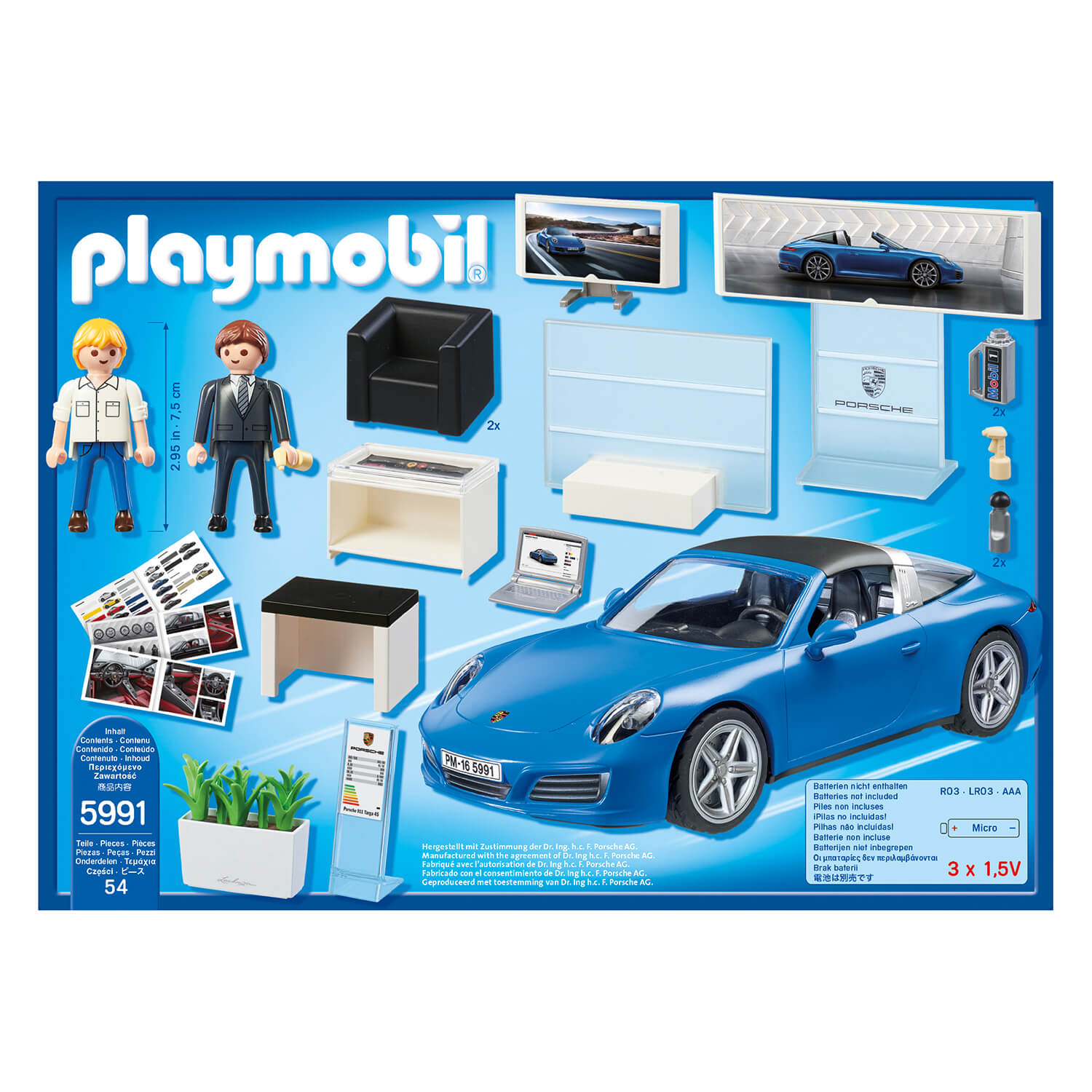 PLAYMOBIL Porsche - Porsche 911 Targa 4S