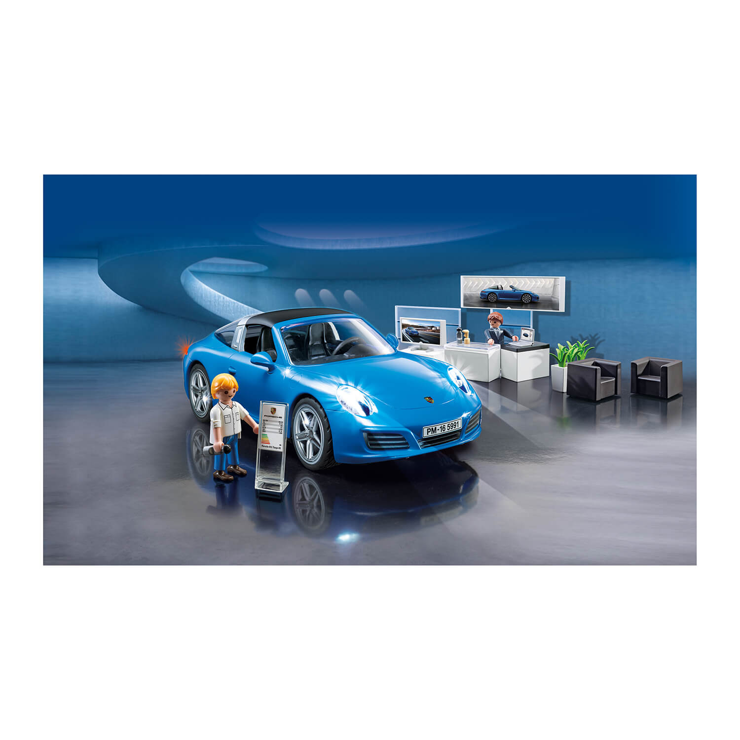 PLAYMOBIL Porsche - Porsche 911 Targa 4S