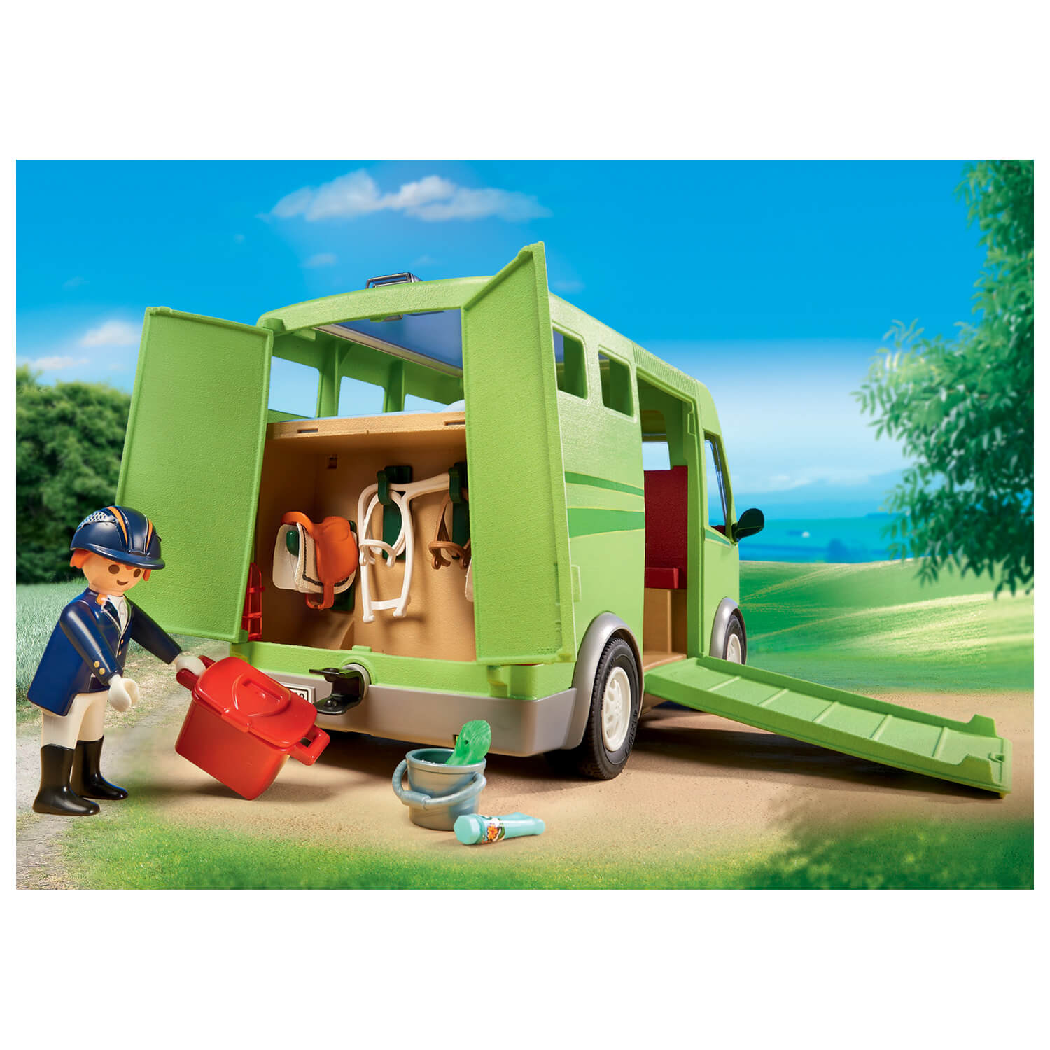 PLAYMOBIL Horse Farm Horse Transporter (6928)