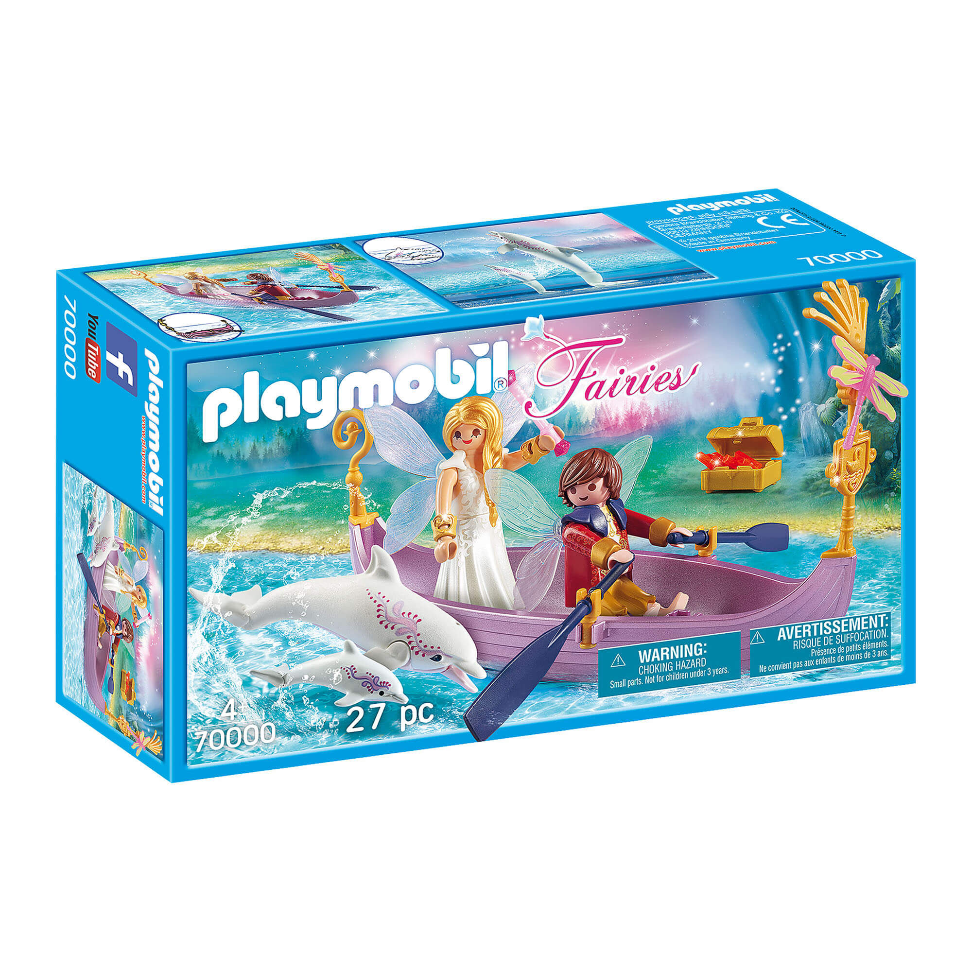 PLAYMOBIL Limited Edition Fairies Romantic Fairy Boat (70000)