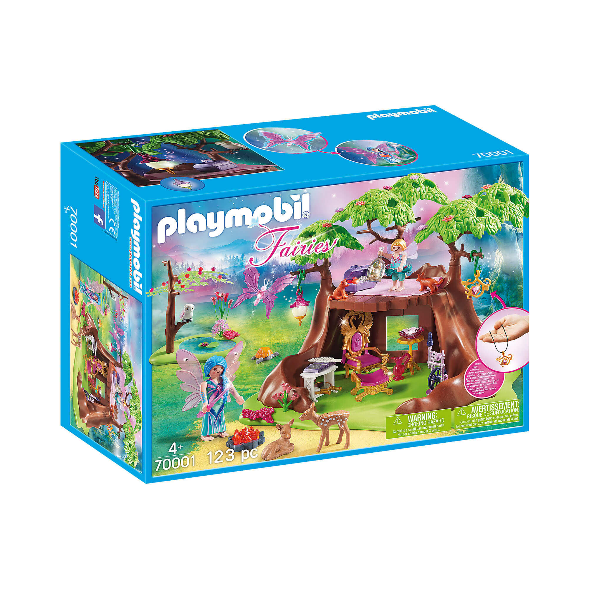 PLAYMOBIL Limited Edition Fairies Fairy Forest House (70001)