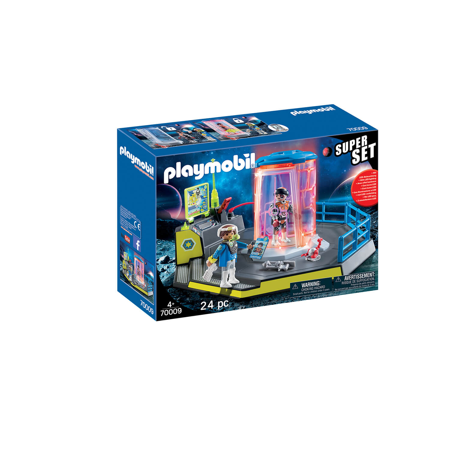 PLAYMOBIL Super Sets SuperSet Galaxy Police Rangers (70009)