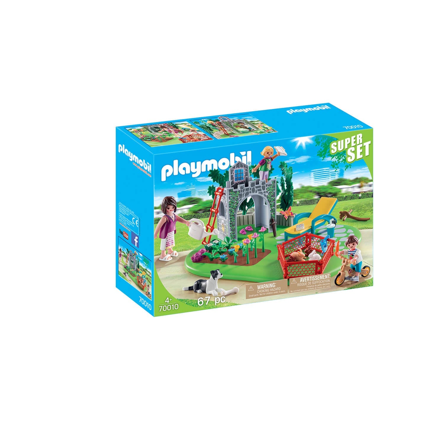 PLAYMOBIL Super Sets SuperSet Family Garden (70010)