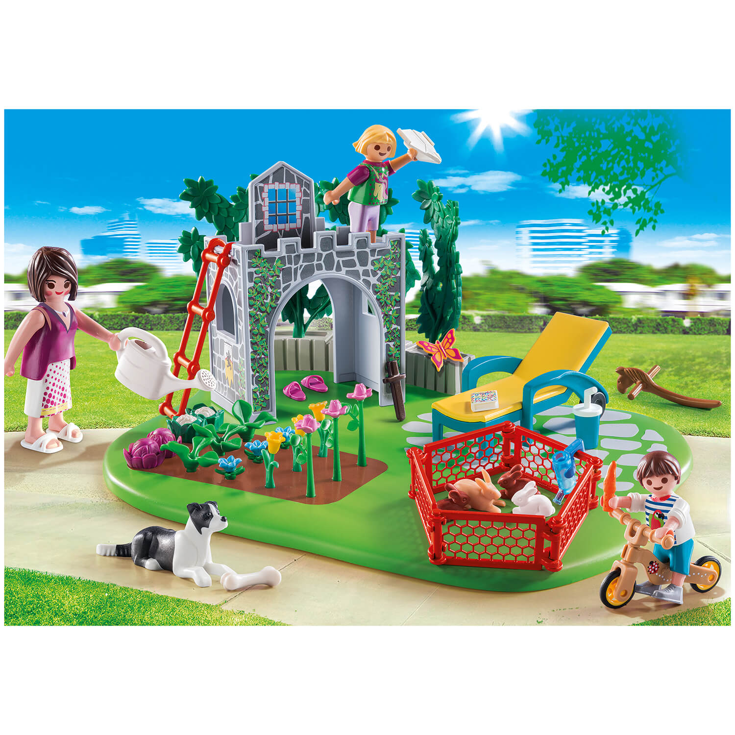 PLAYMOBIL Super Sets SuperSet Family Garden (70010)