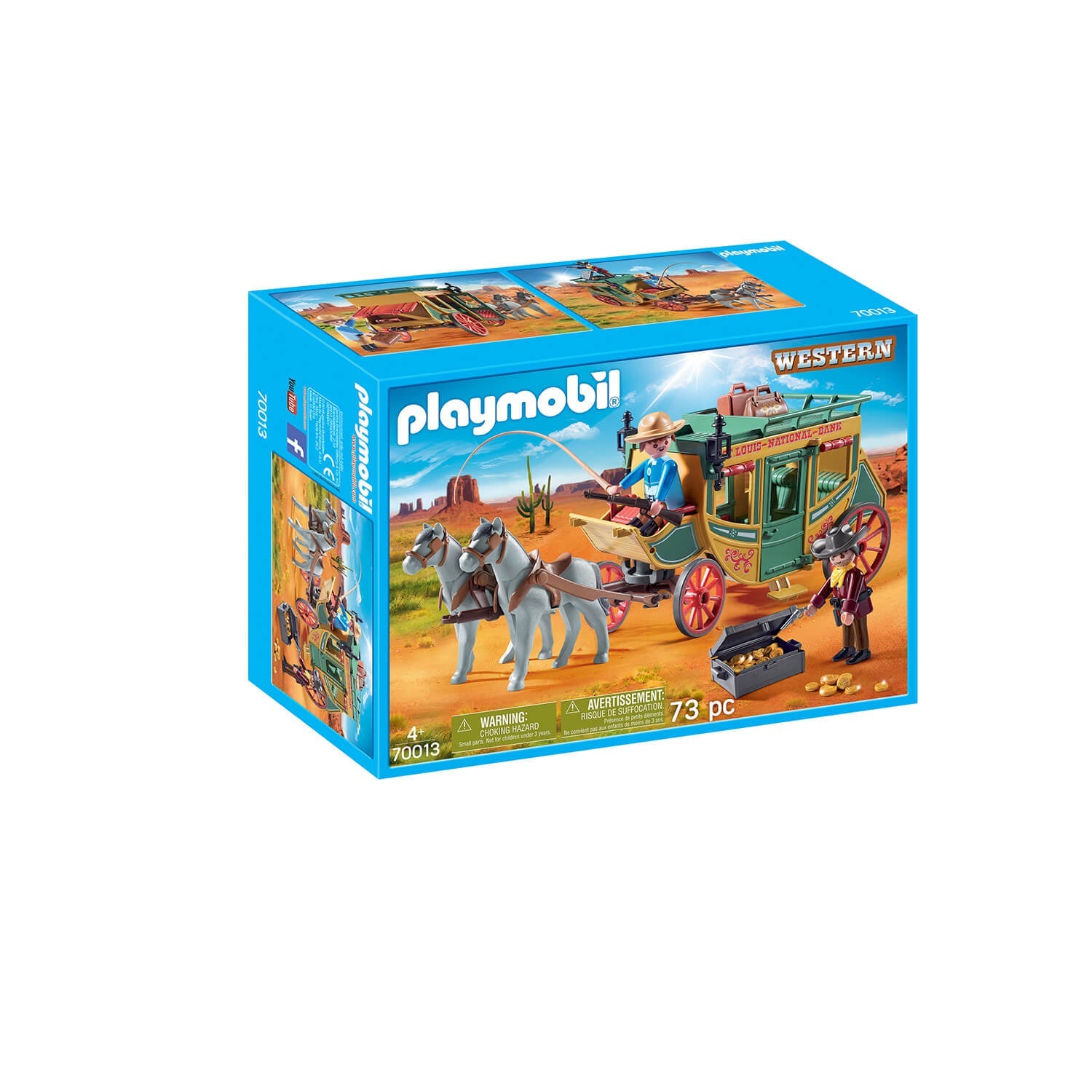 PLAYMOBIL Western Western Stagecoach (70013)