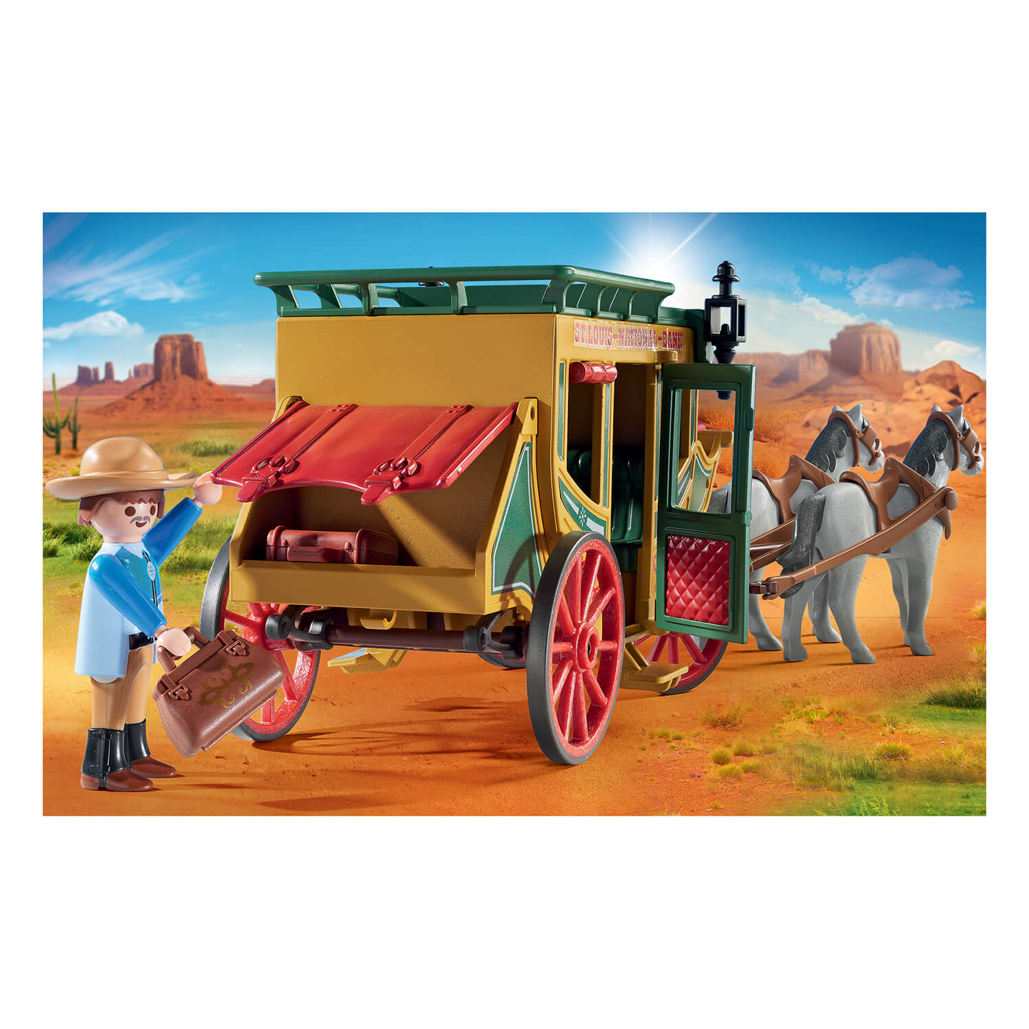 PLAYMOBIL Western Western Stagecoach (70013)