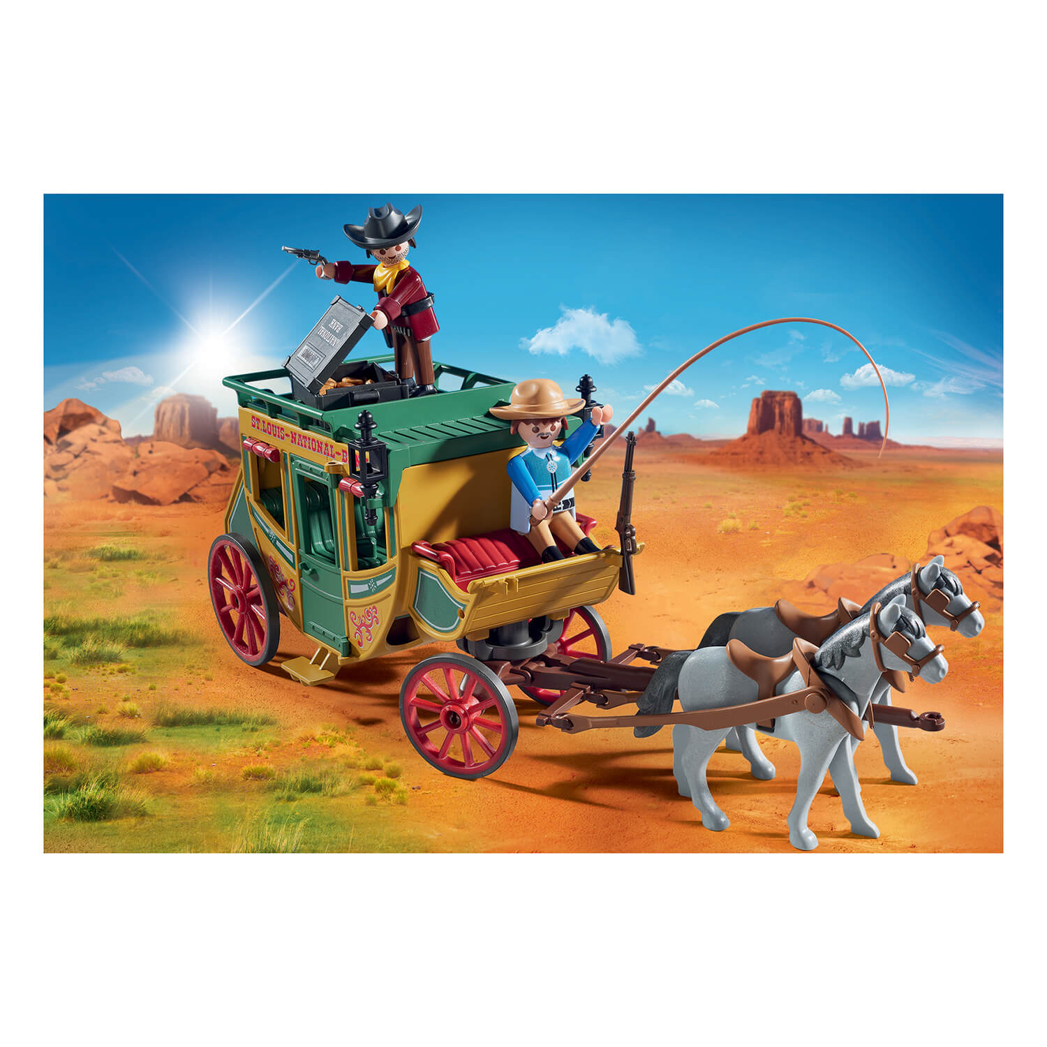 PLAYMOBIL Western Western Stagecoach (70013)