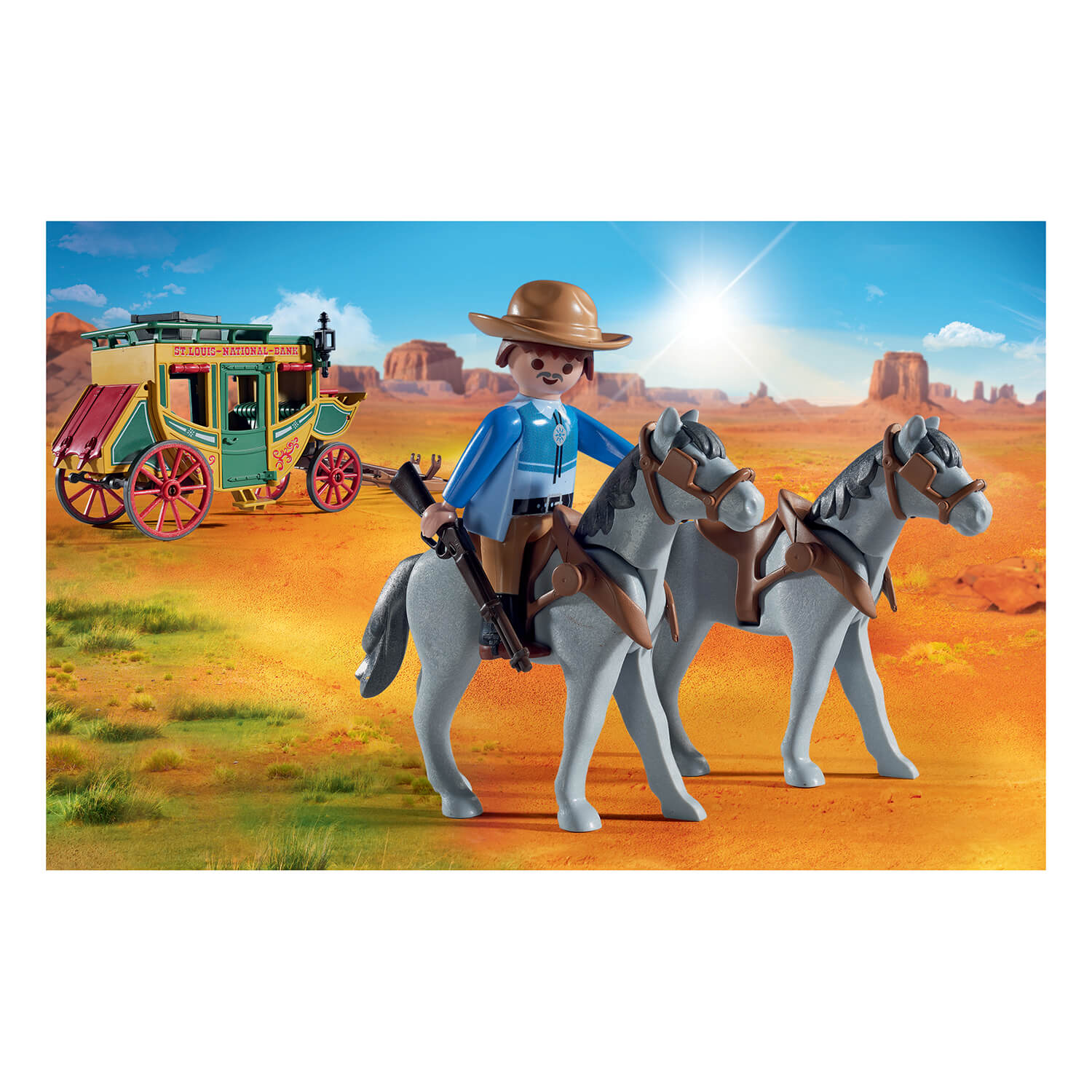 PLAYMOBIL Western Western Stagecoach (70013)