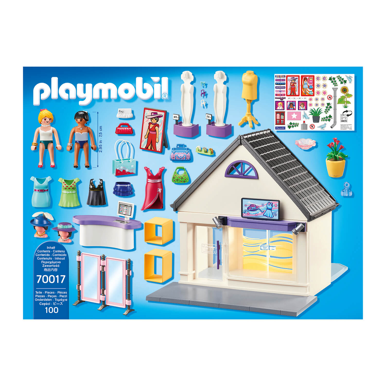 PLAYMOBIL My Town My Fashion Boutique (70017)