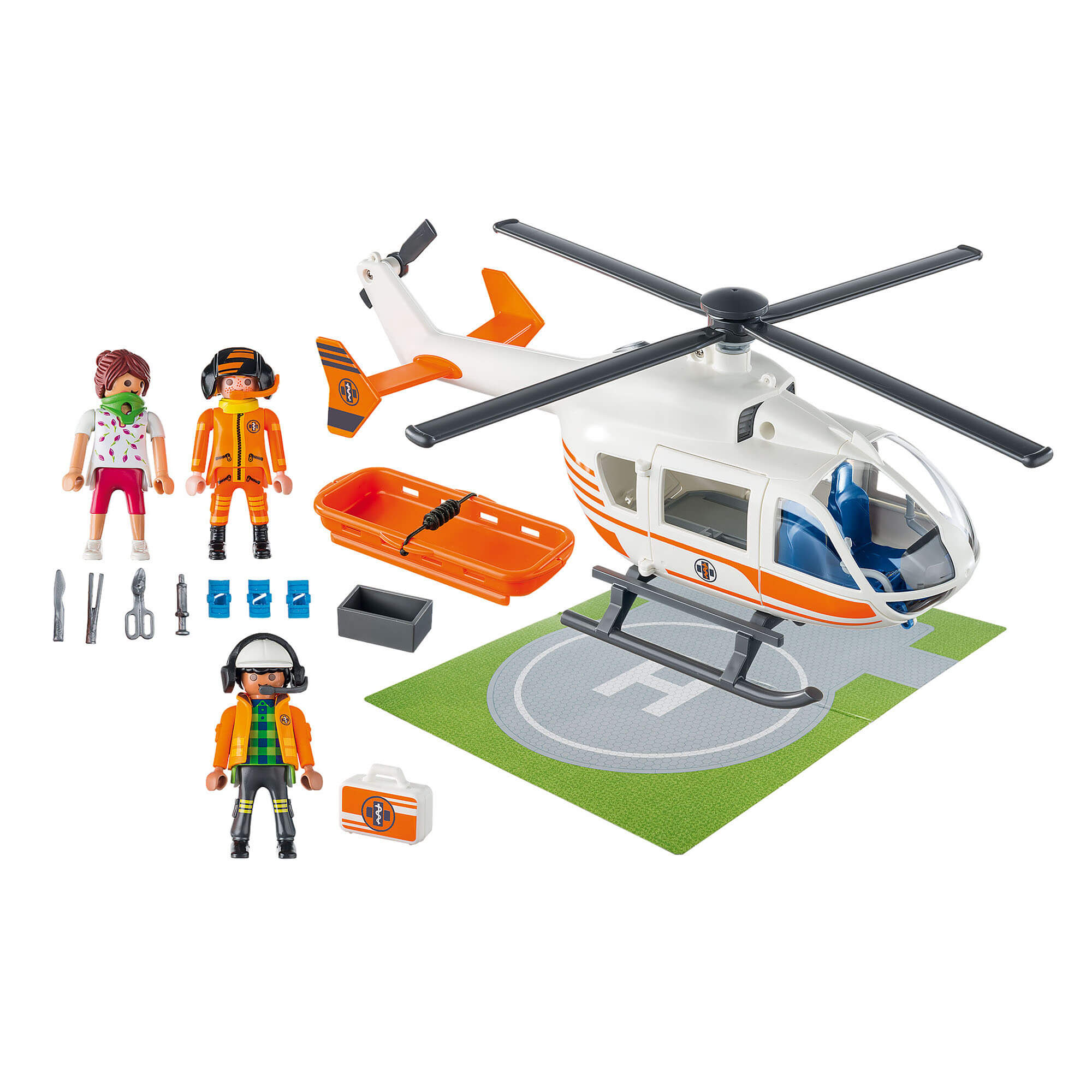 PLAYMOBIL Rescue 911 Rescue Helicopter (70048)