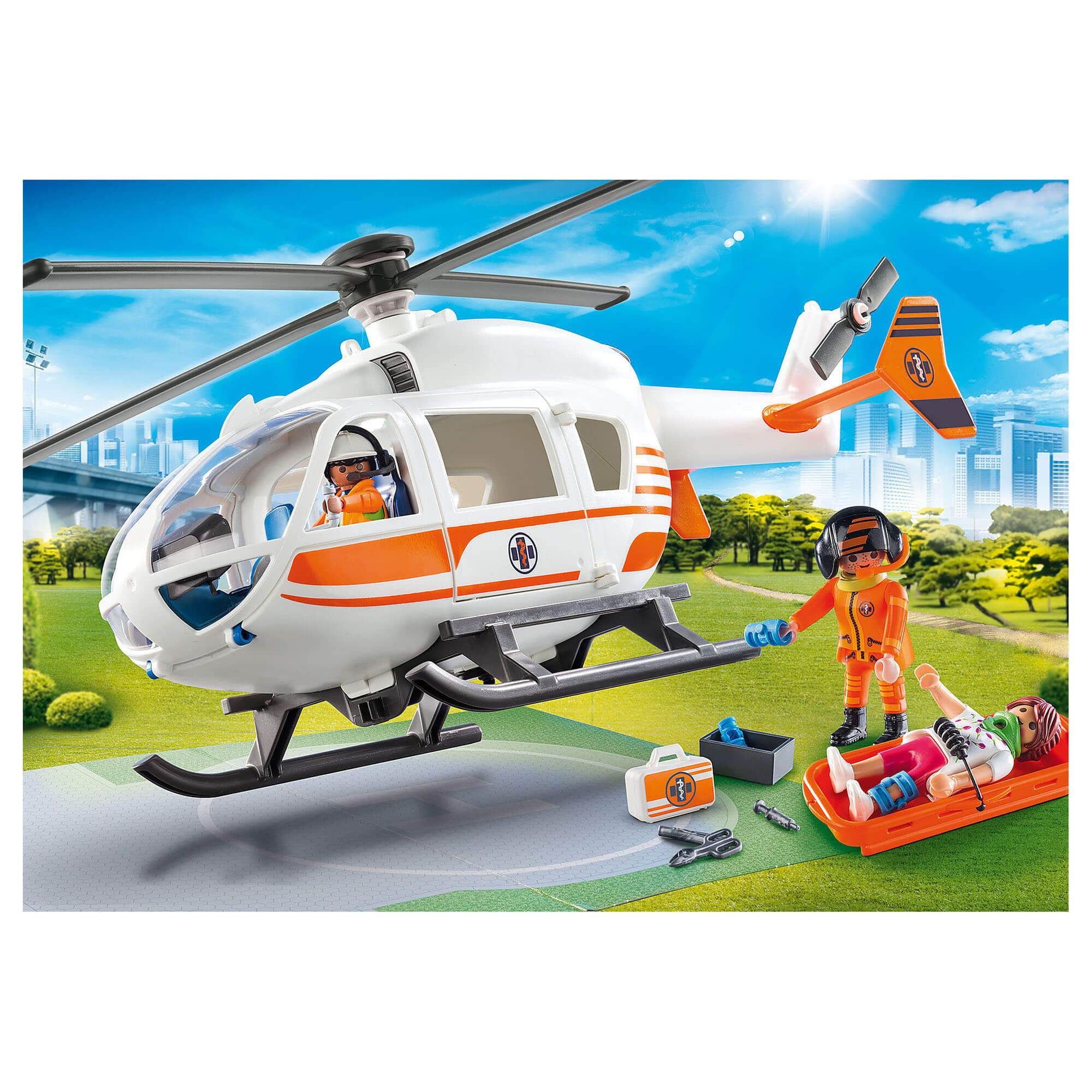 PLAYMOBIL Rescue 911 Rescue Helicopter (70048)