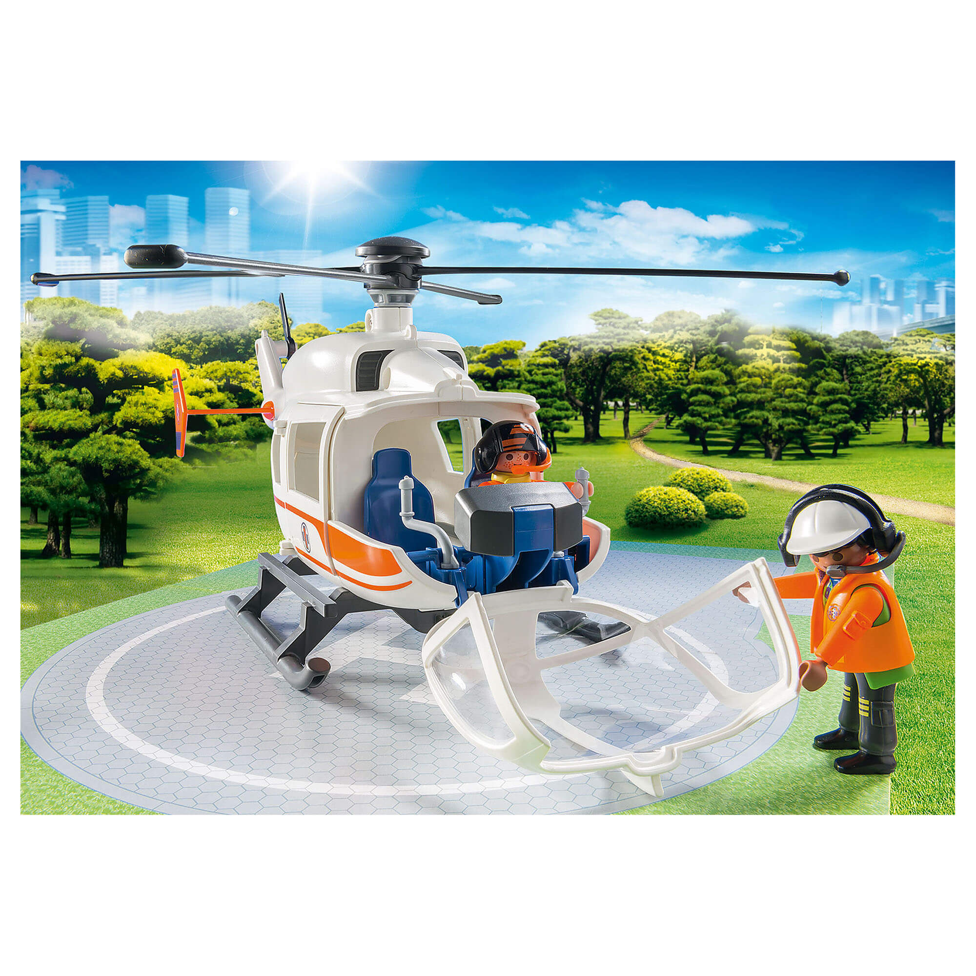 PLAYMOBIL Rescue 911 Rescue Helicopter (70048)