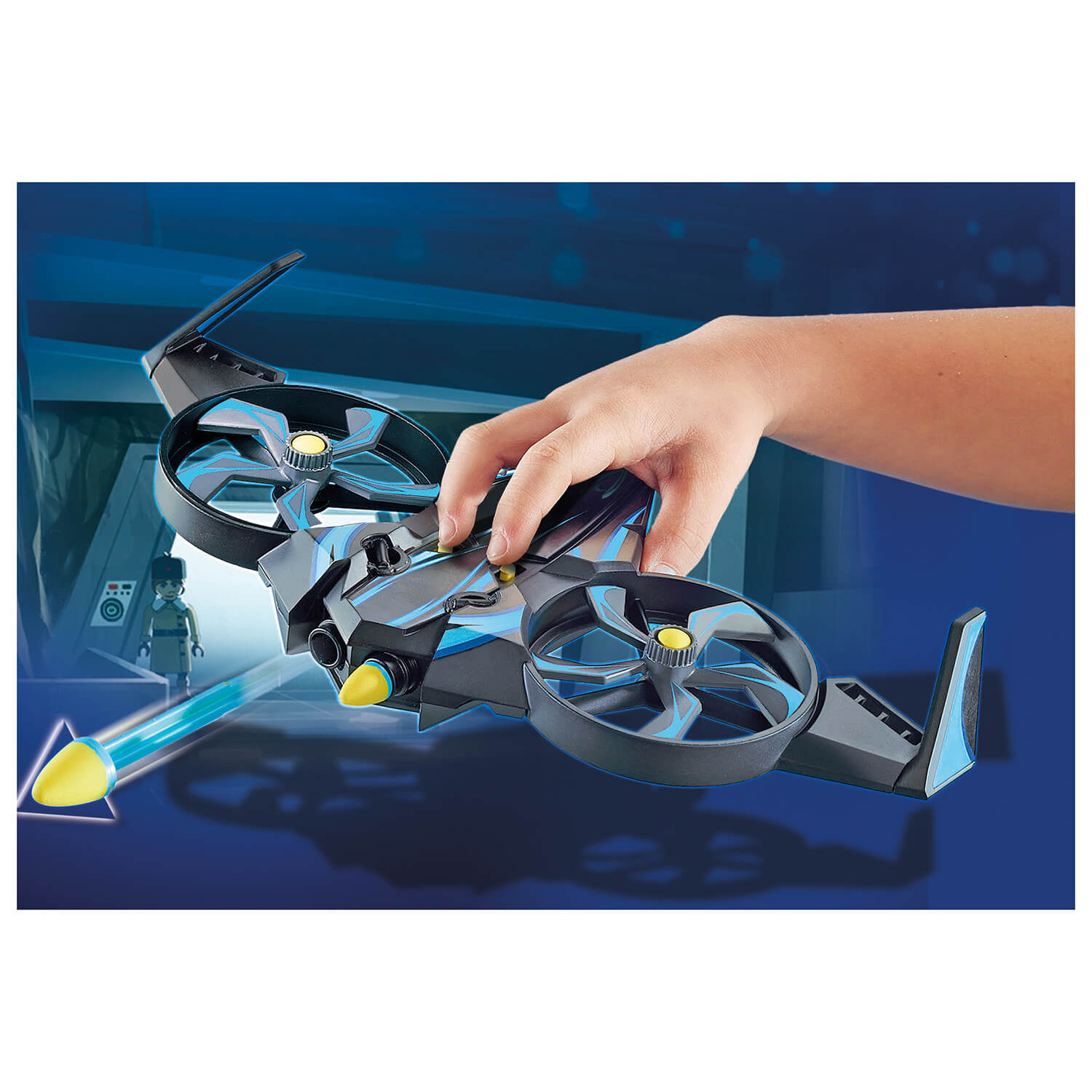PLAYMOBIL: THE MOVIE Robotitron with Drone (70071)