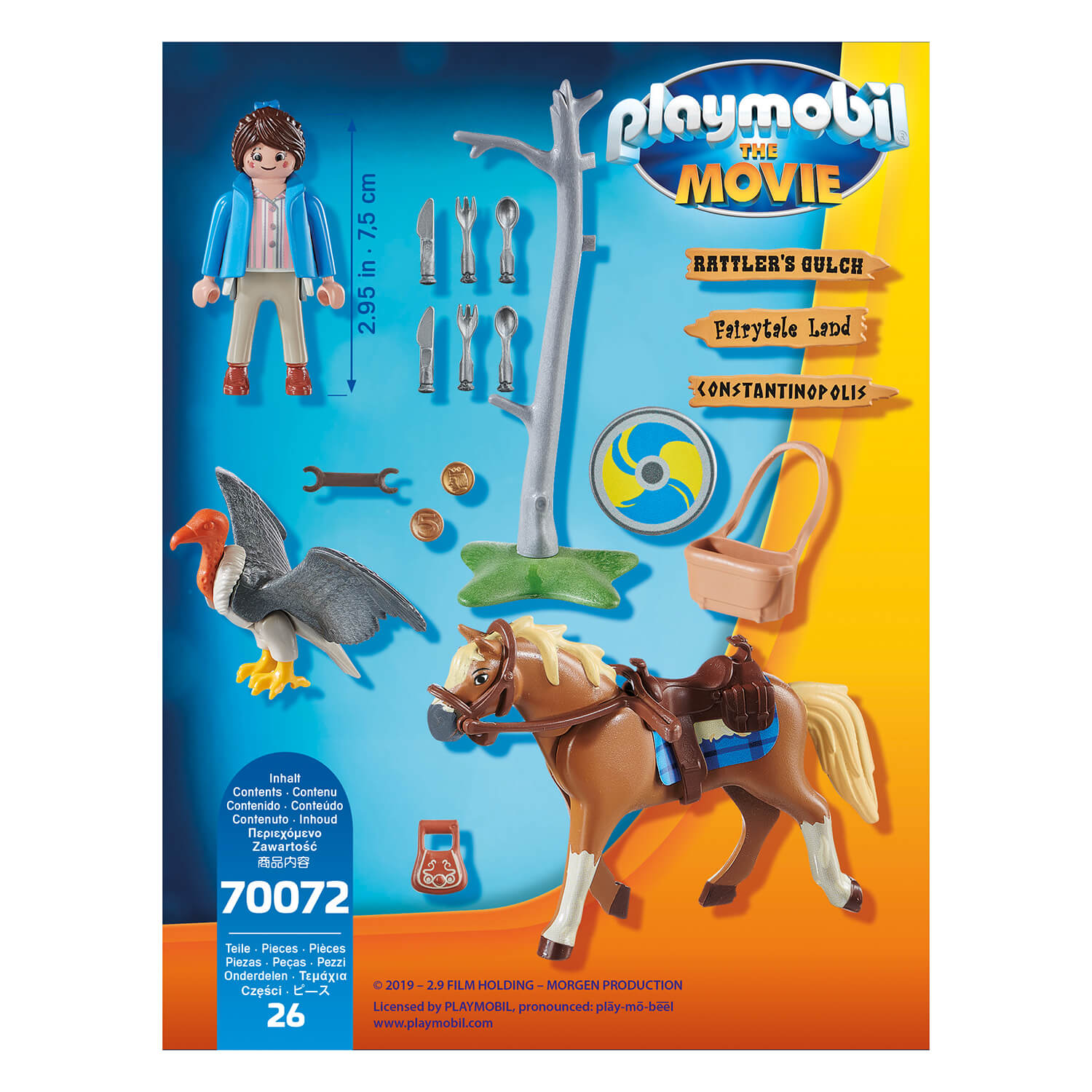 PLAYMOBIL: THE MOVIE PLAYMOBIL: THE MOVIE Marla with Horse (70072)
