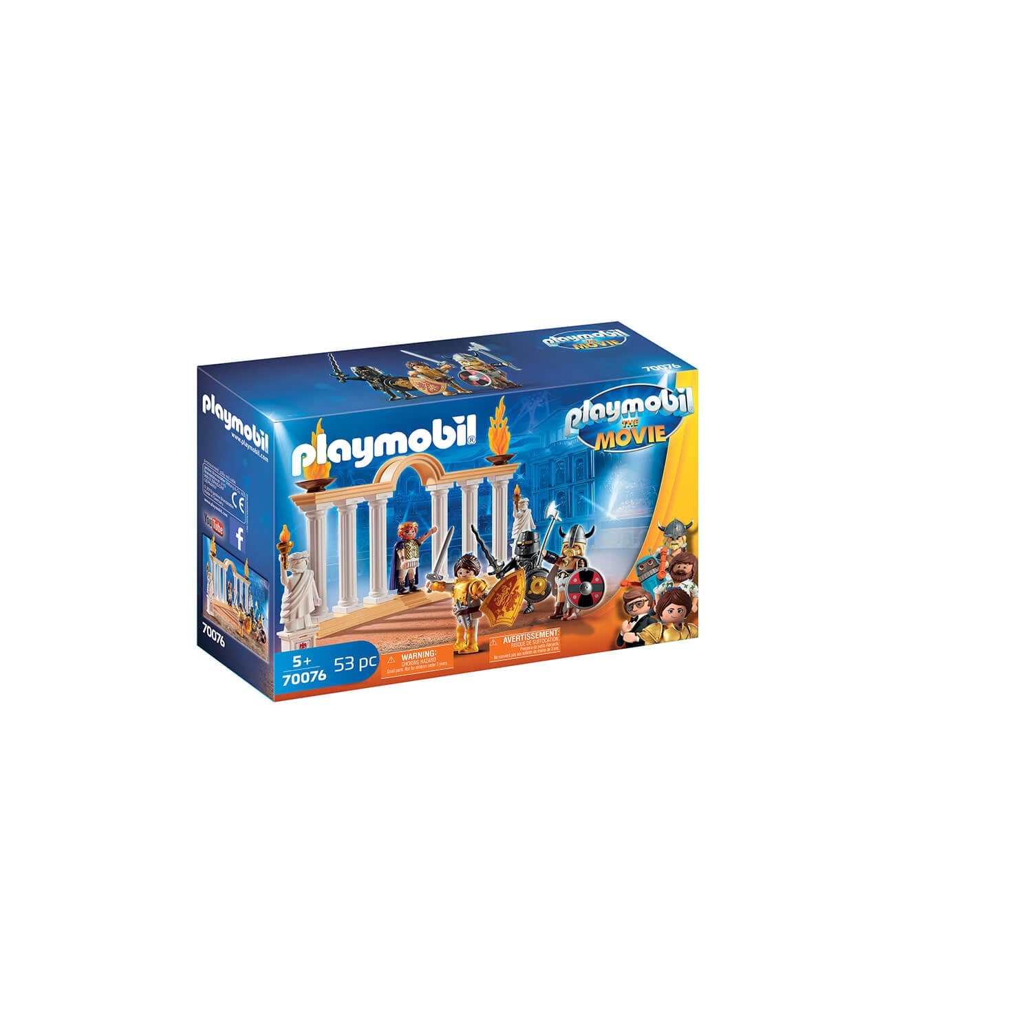 PLAYMOBIL: THE MOVIE Emperor Maximus in the Colosseum (70076)