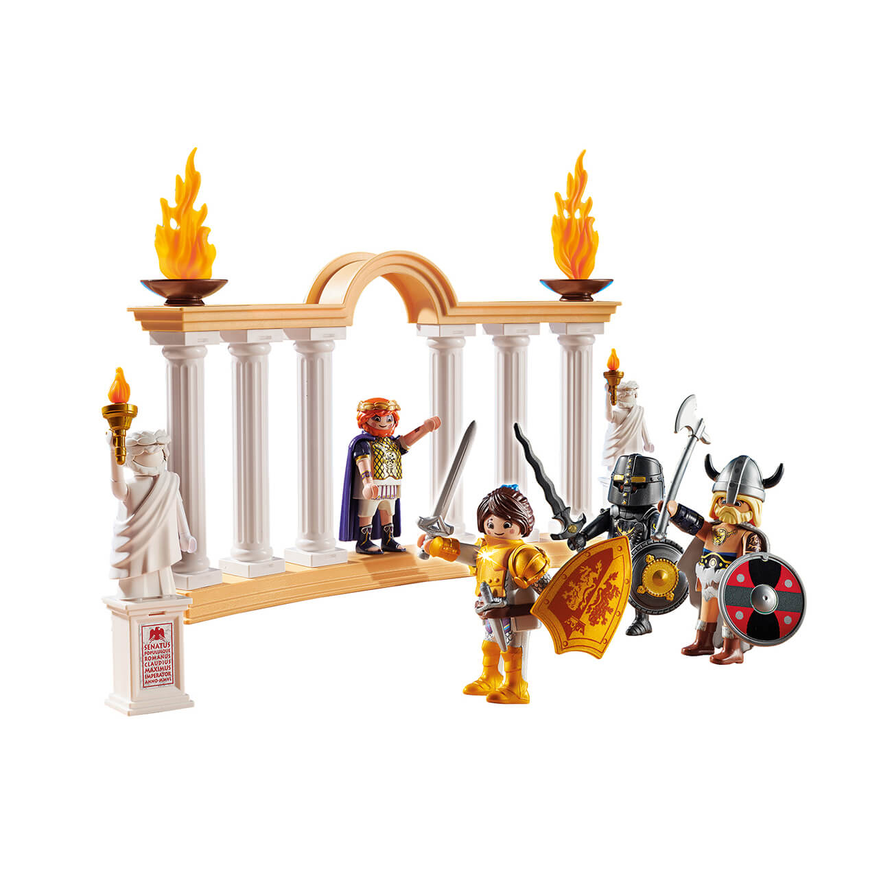 Playmobil Emperor Maximus Colosseum Set - Action Battle Toy With Knights & Arena