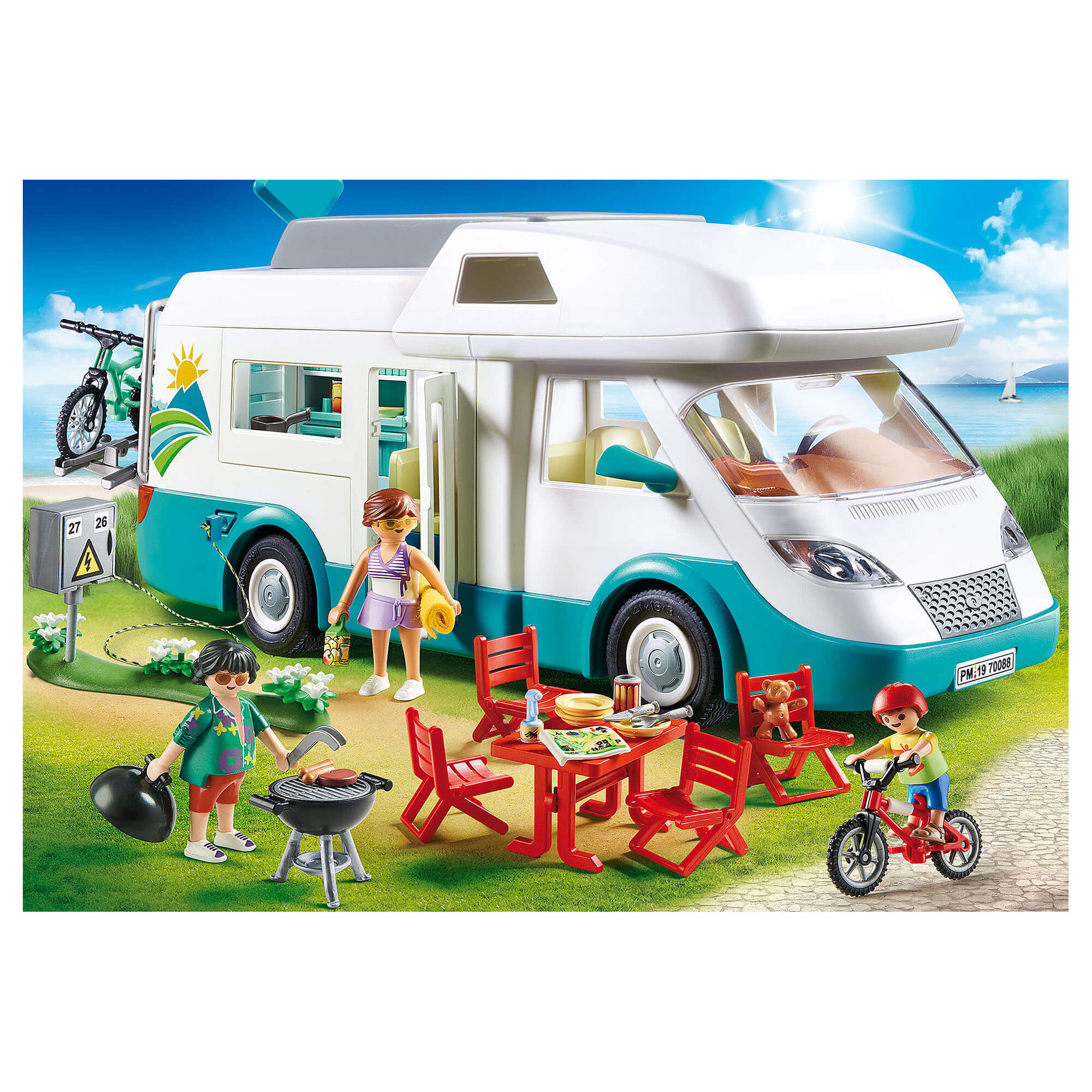 PLAYMOBIL Camping Family Camper (70088)