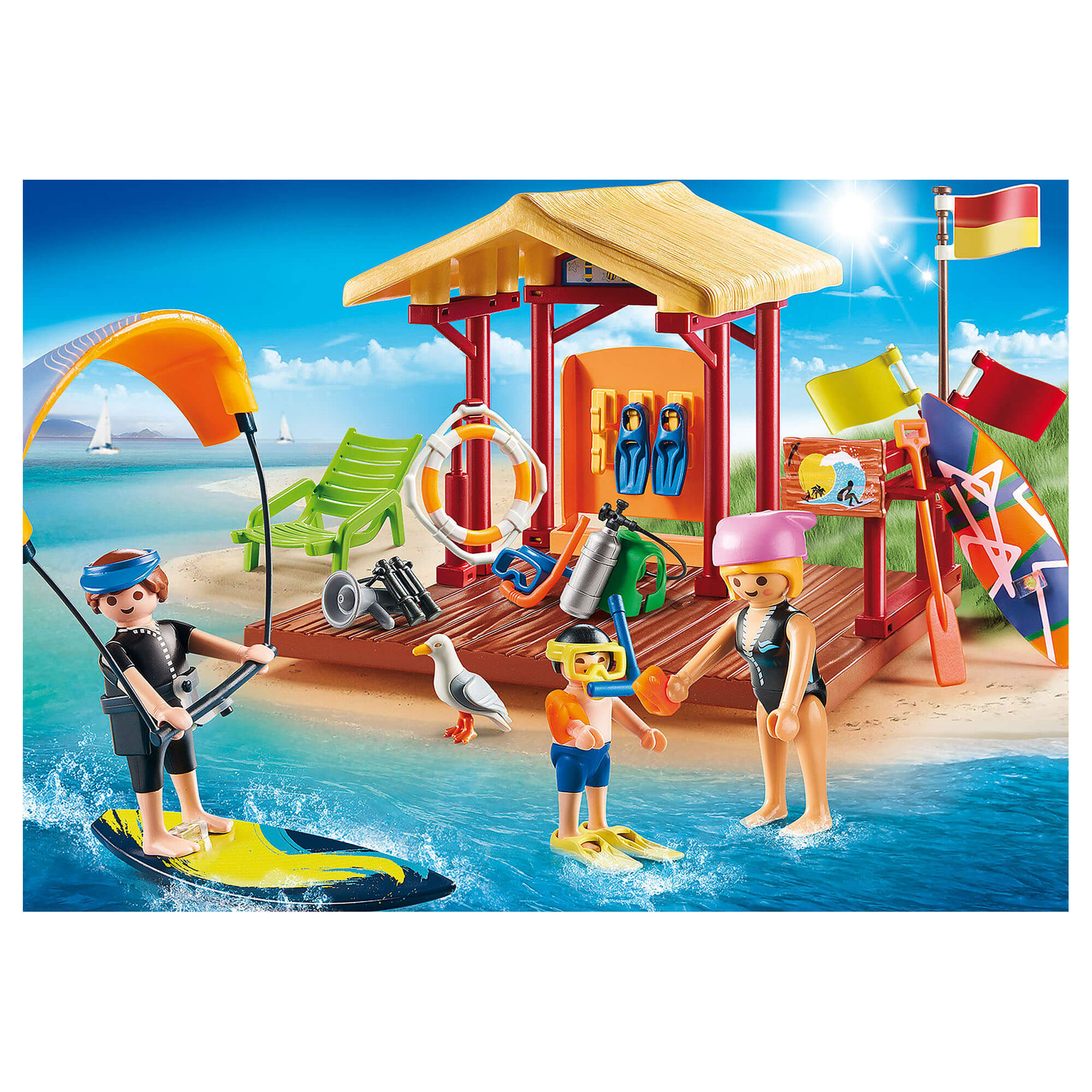 PLAYMOBIL Camping Water Sports Lesson (70090)