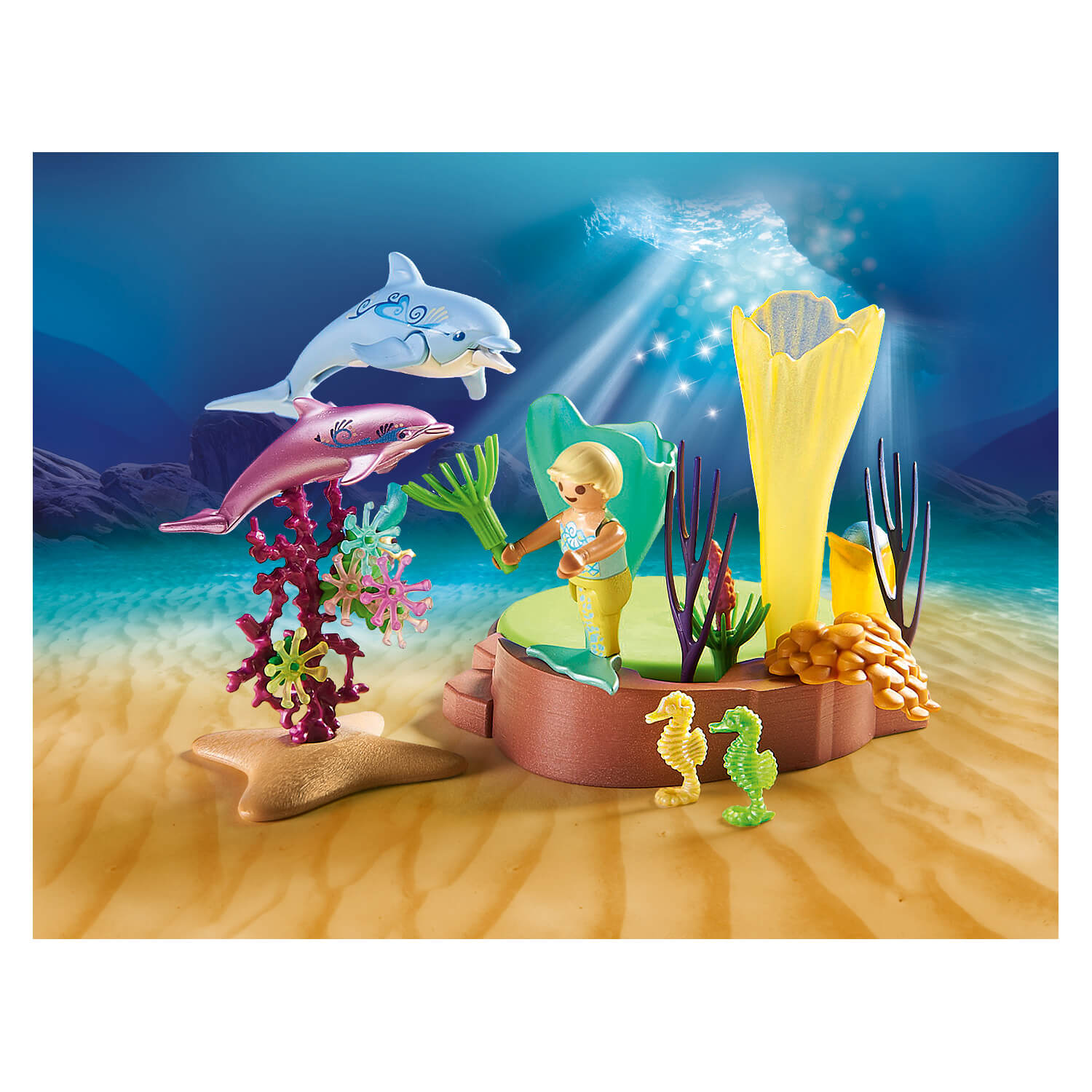 PLAYMOBIL Magical Mermaids Mermaid Cove with Illuminated Dome