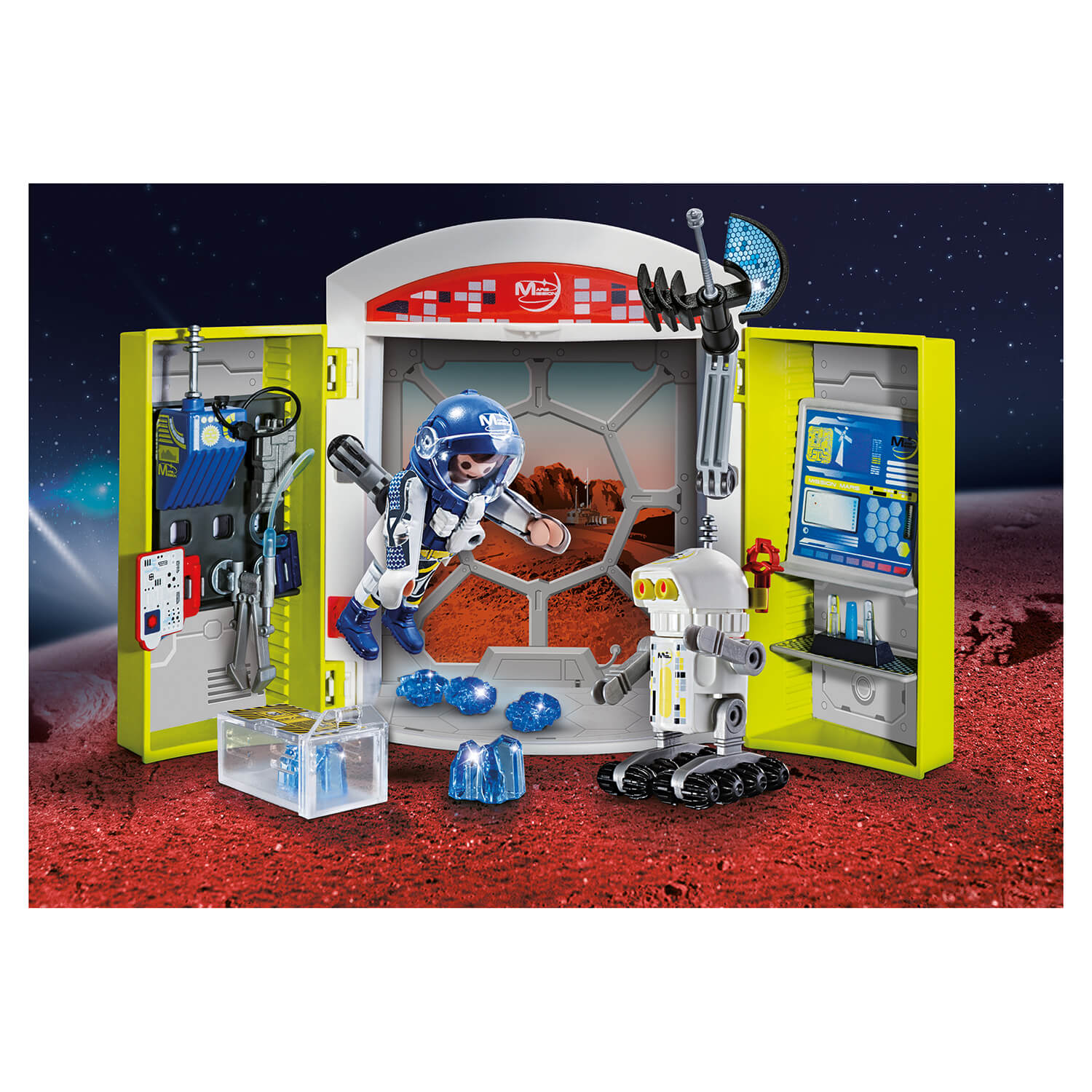 PLAYMOBIL Play Box Mars Mission Play Box (70110)