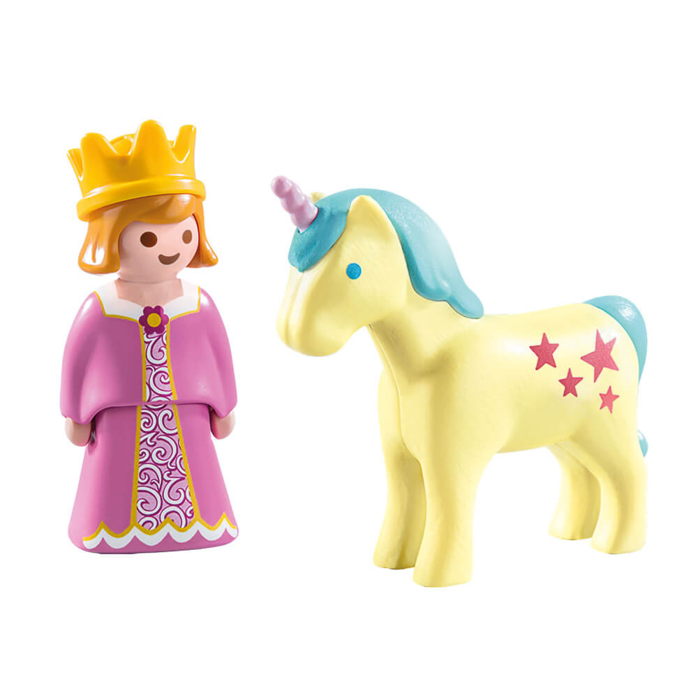 PLAYMOBIL 1.2.3 Princess with Unicorn (70127)