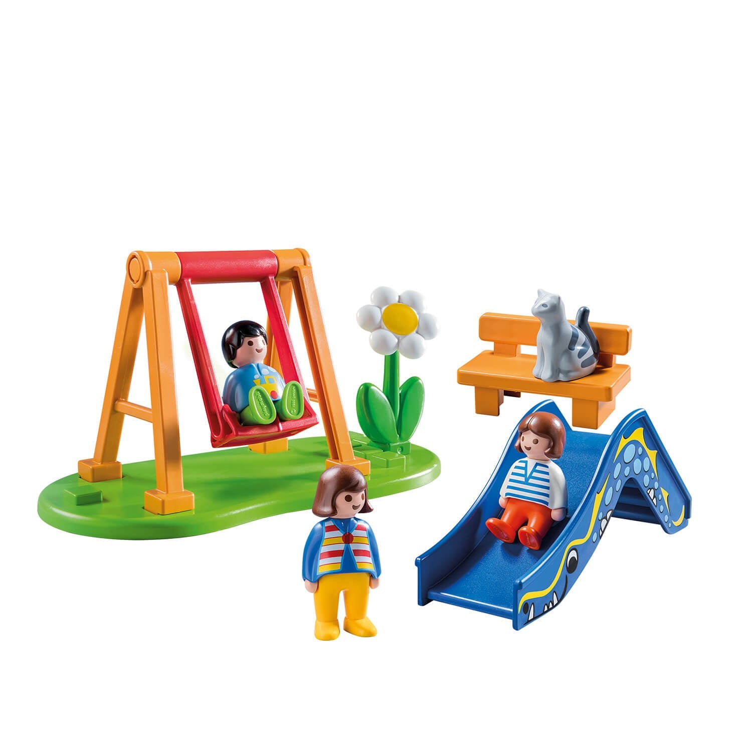 PLAYMOBIL 1.2.3 Children's Playground (70130)