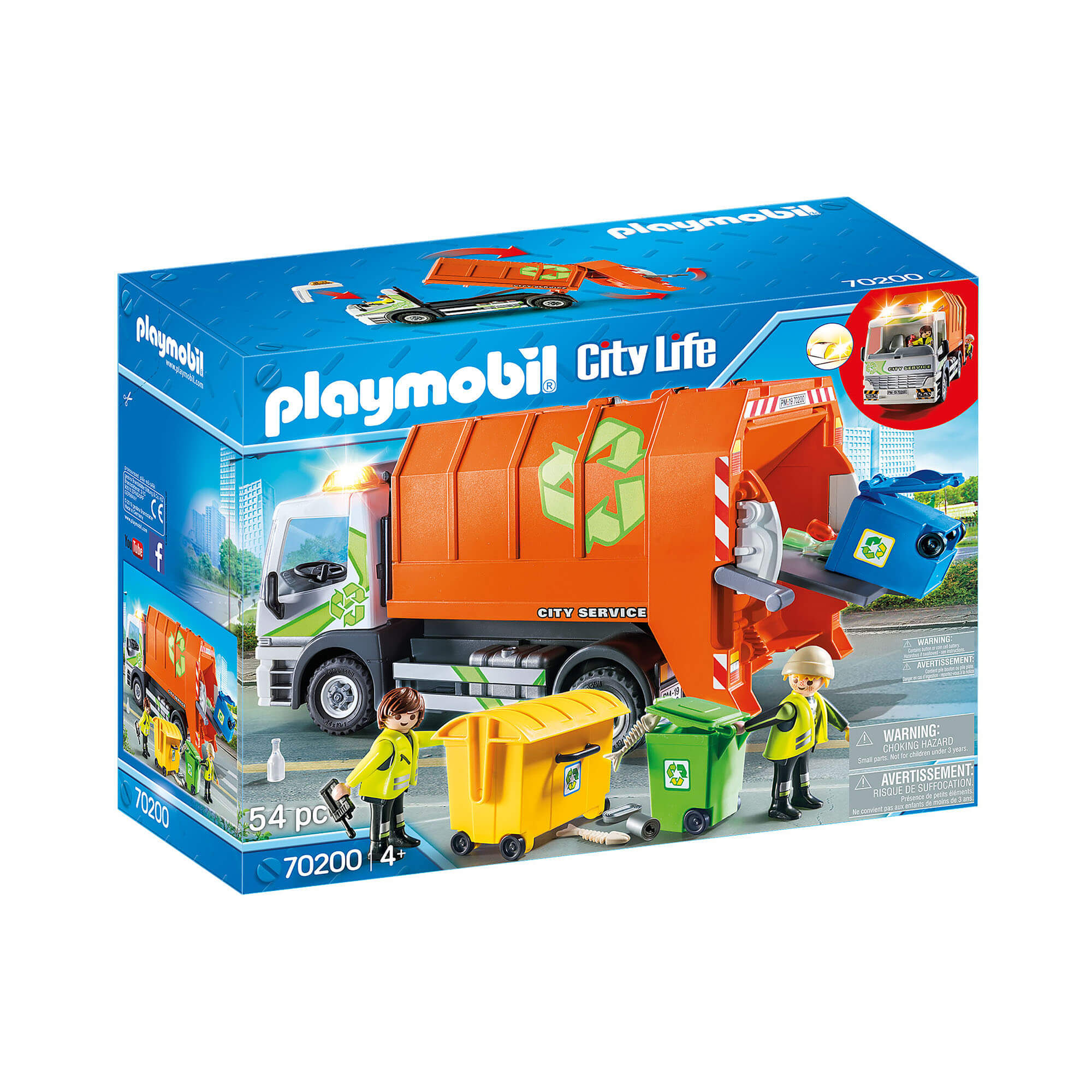 PLAYMOBIL Vehicle World Recycling Truck (70200)
