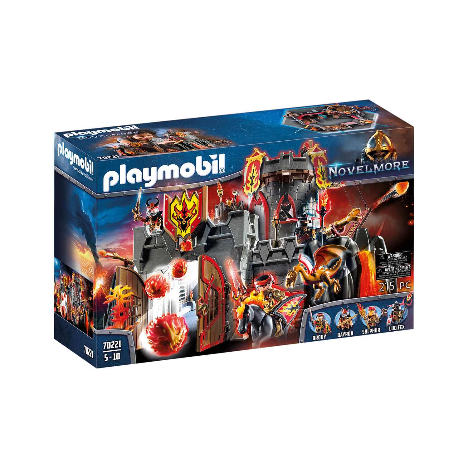 PLAYMOBIL Novelmore Burnham Raiders Fortress (70221)