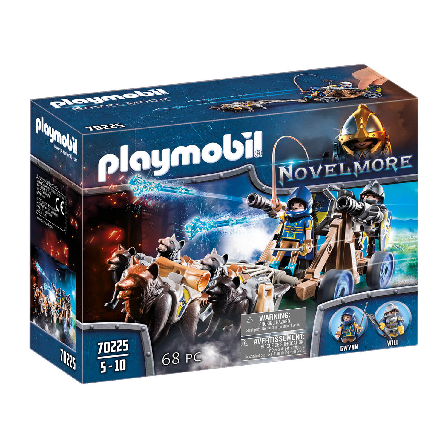 PLAYMOBIL Novelmore Novelmore Wolf Team (70225)