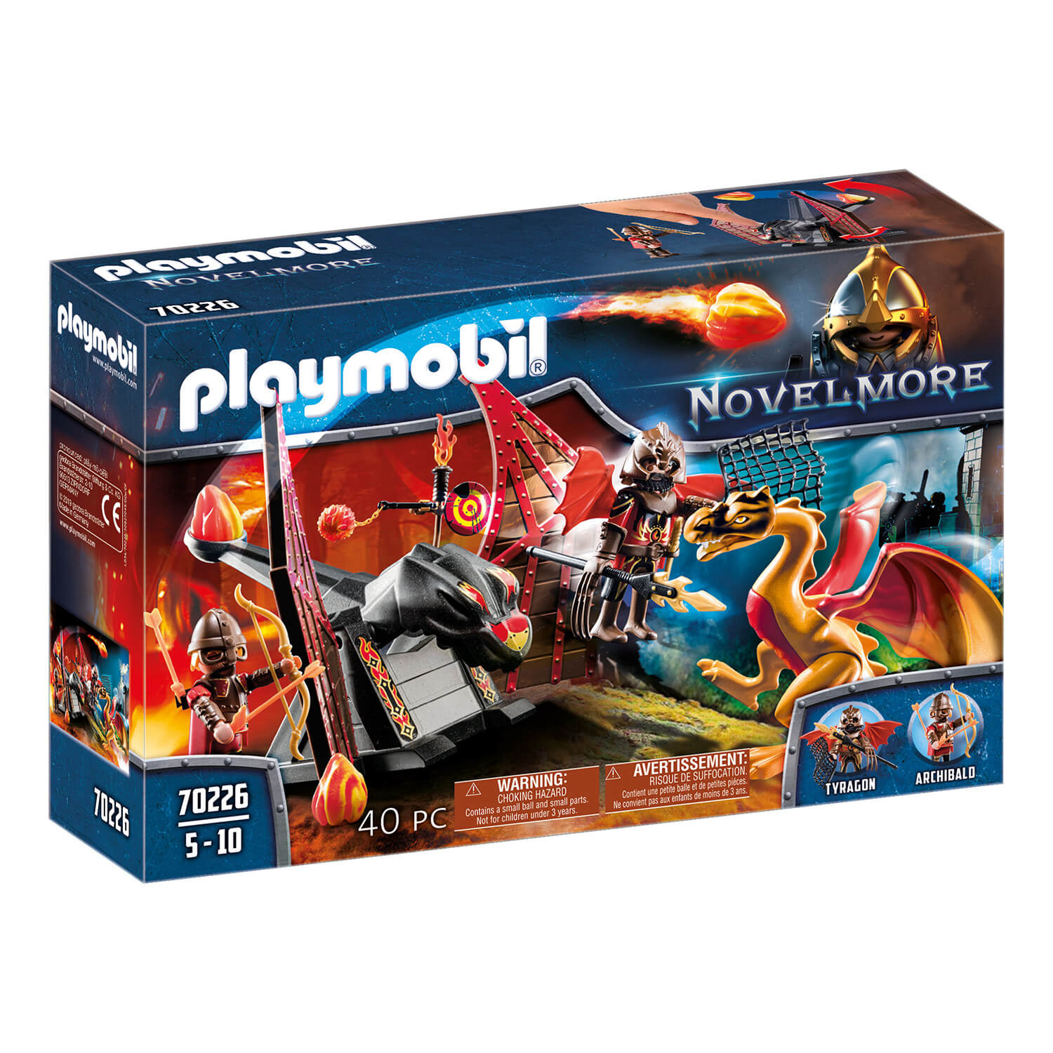 PLAYMOBIL Novelmore Burnham Raiders Dragon Training (70226)